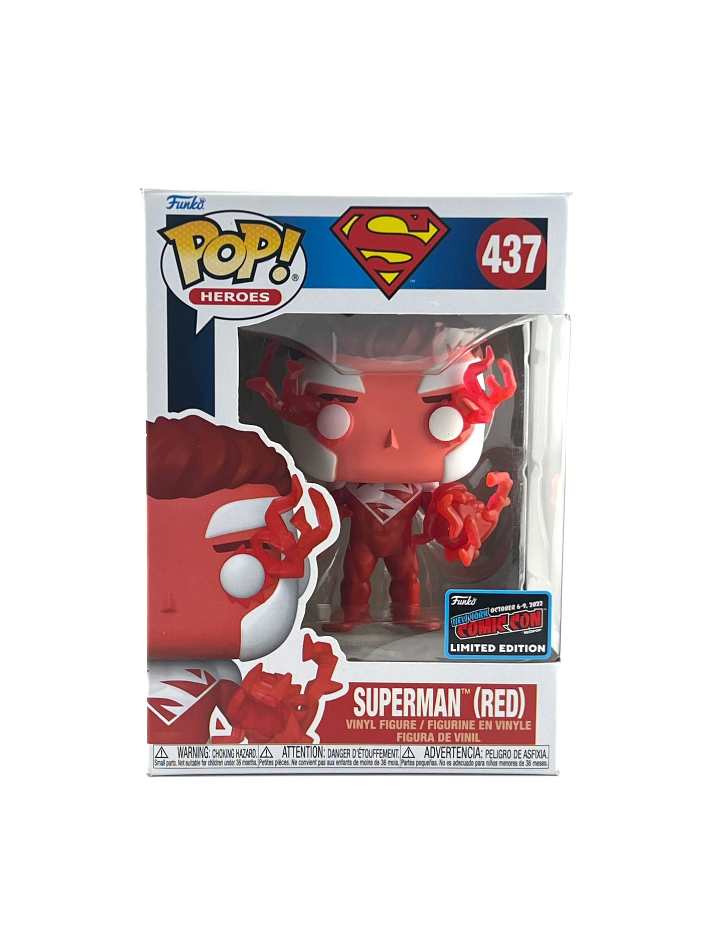 Funko Pop! DC: Superman (Red) 437 (NYCC)