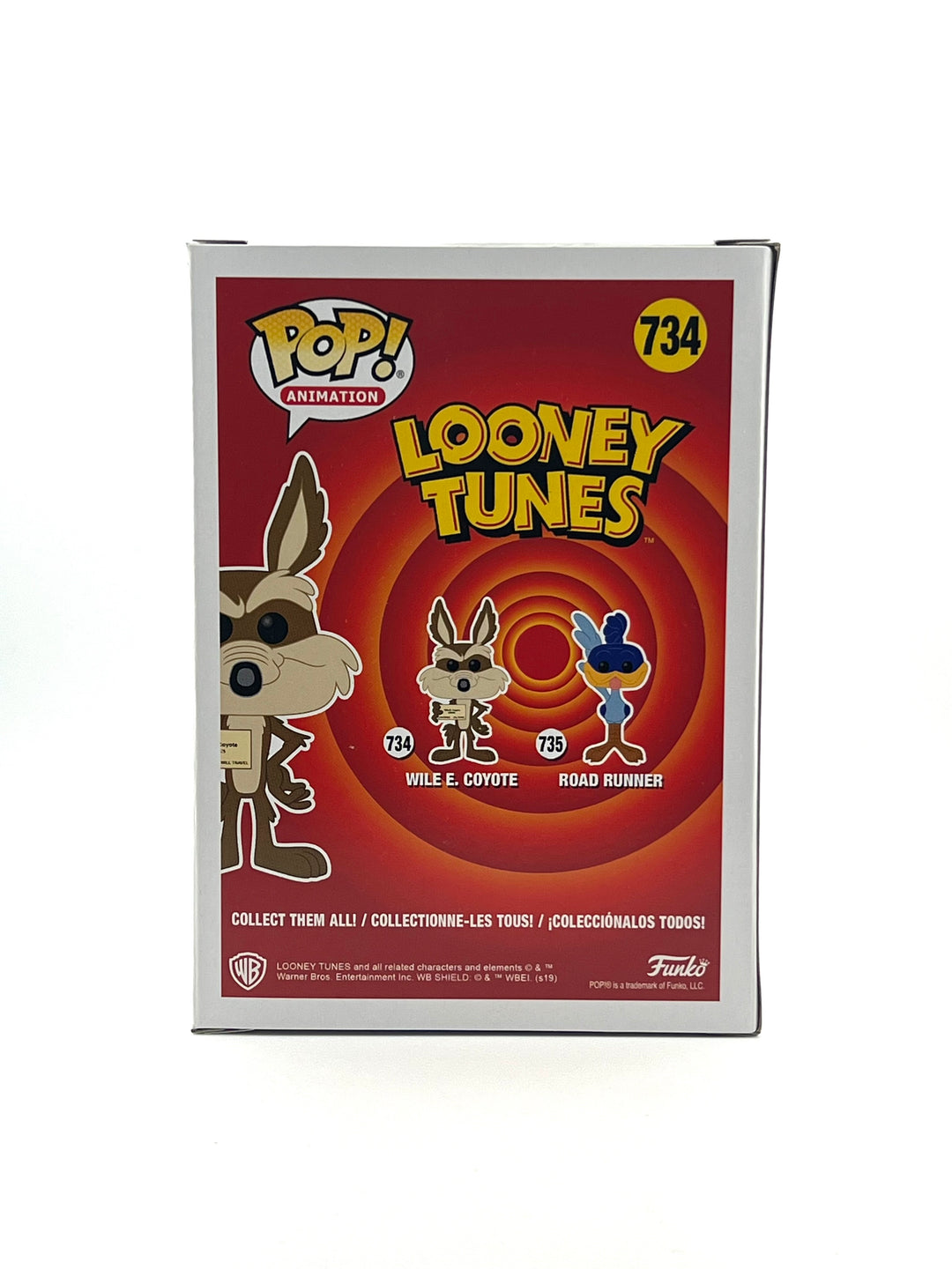 Funko pop! Looney tunes: Wile E. coyote 734 (Funko shop exclusive)