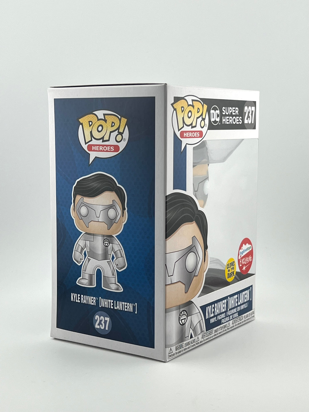 Funko pop! DC: Kyle Rayner [White Lantern] GITD 237 (Fugitive Toys Exclusive)