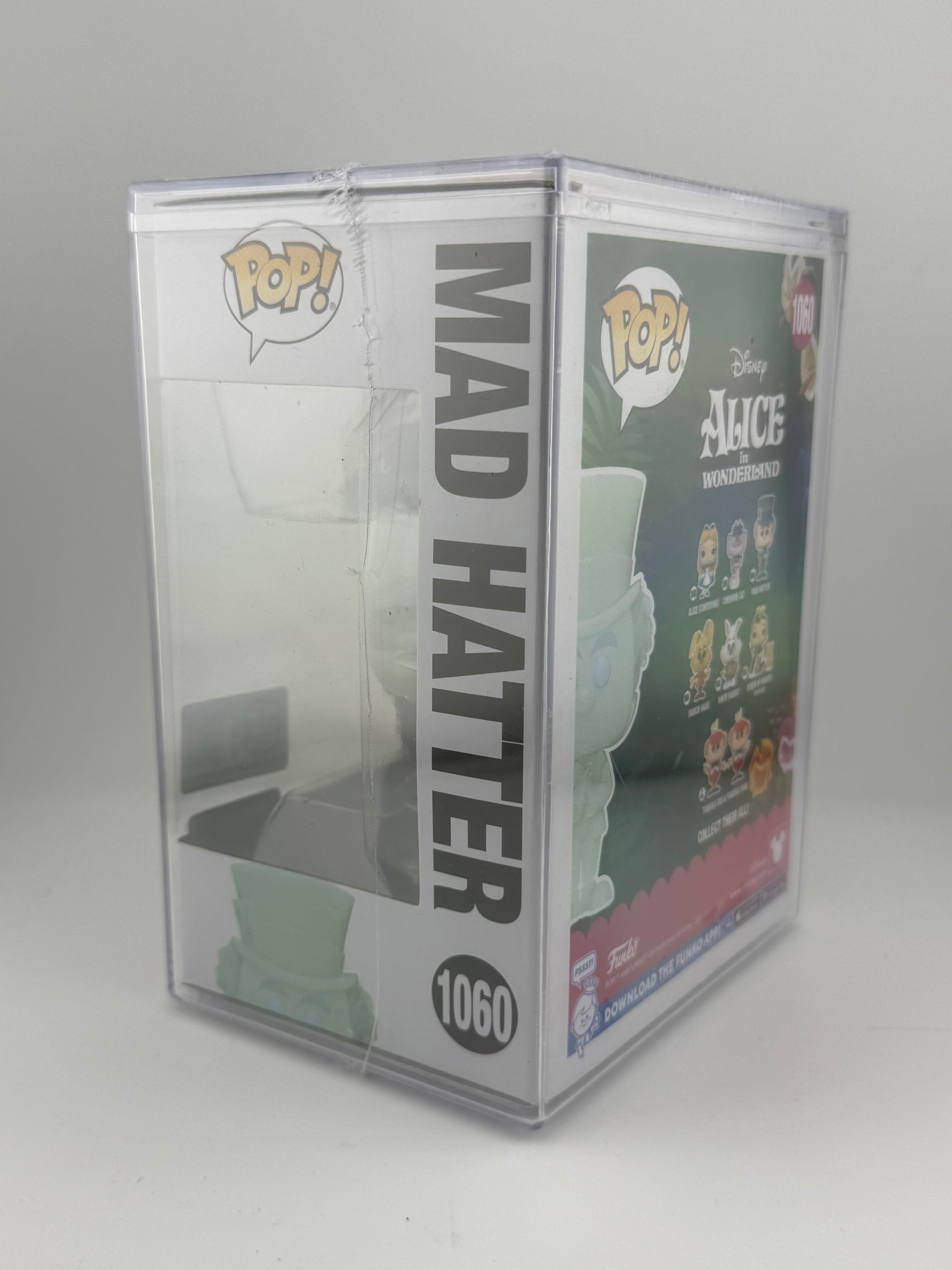 Funko POP! MAD HATTER 1060 FUNKO SHOP EXCLUSIVE GITD LE 5000