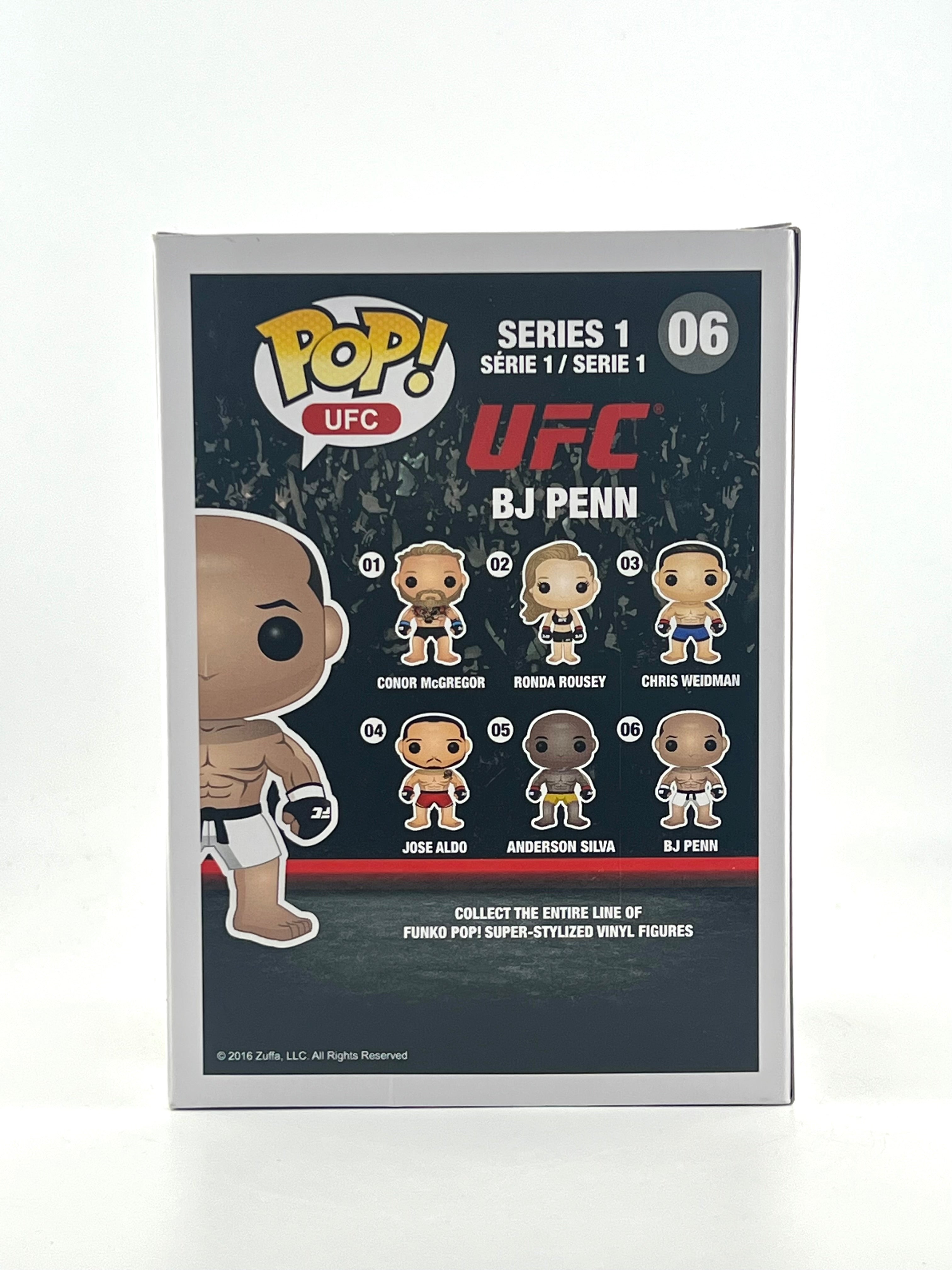 Funko Pop! BJ PENN 06 AUTO