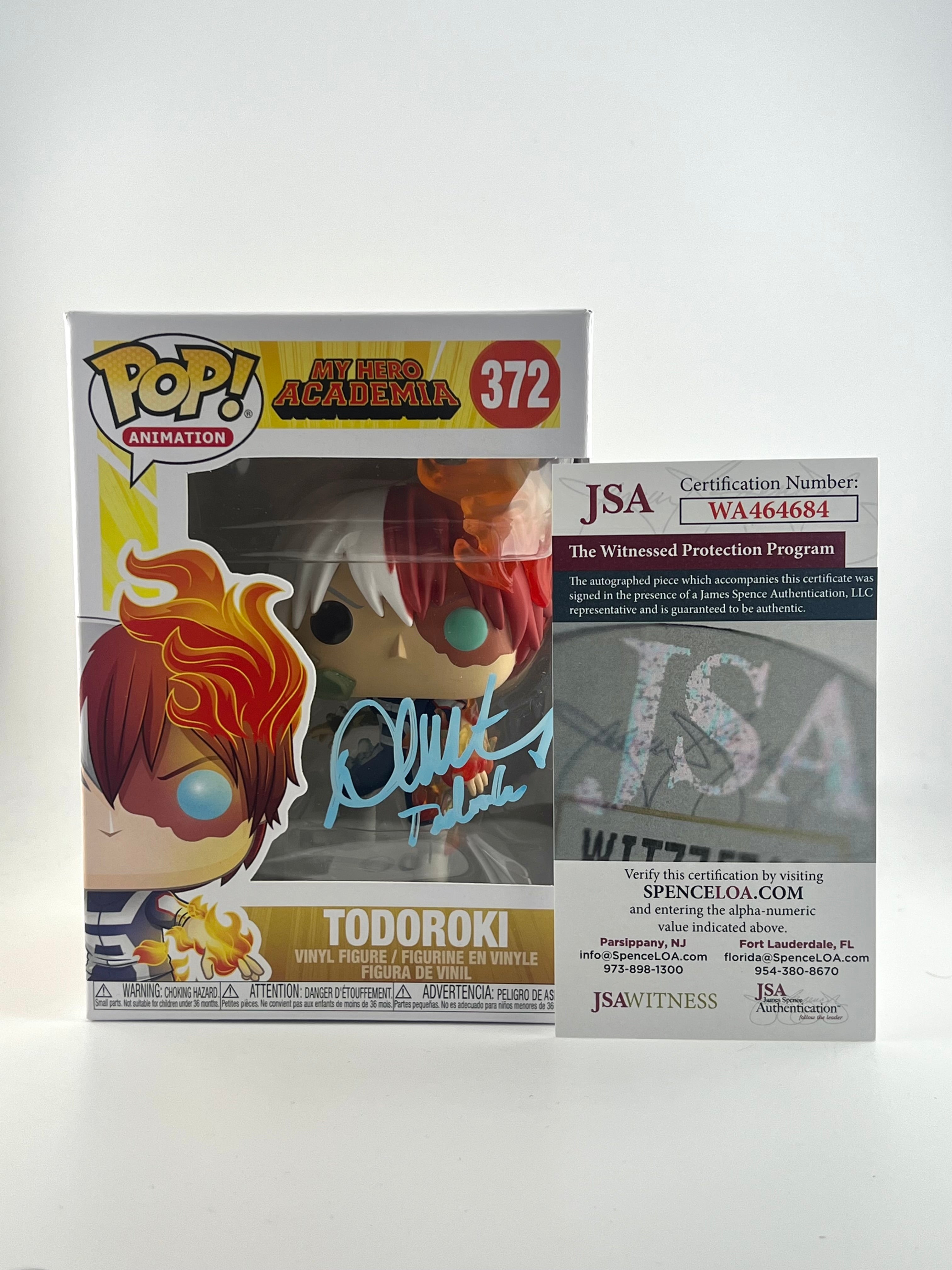 Funko Pop! TODOROKI 372 AUTO