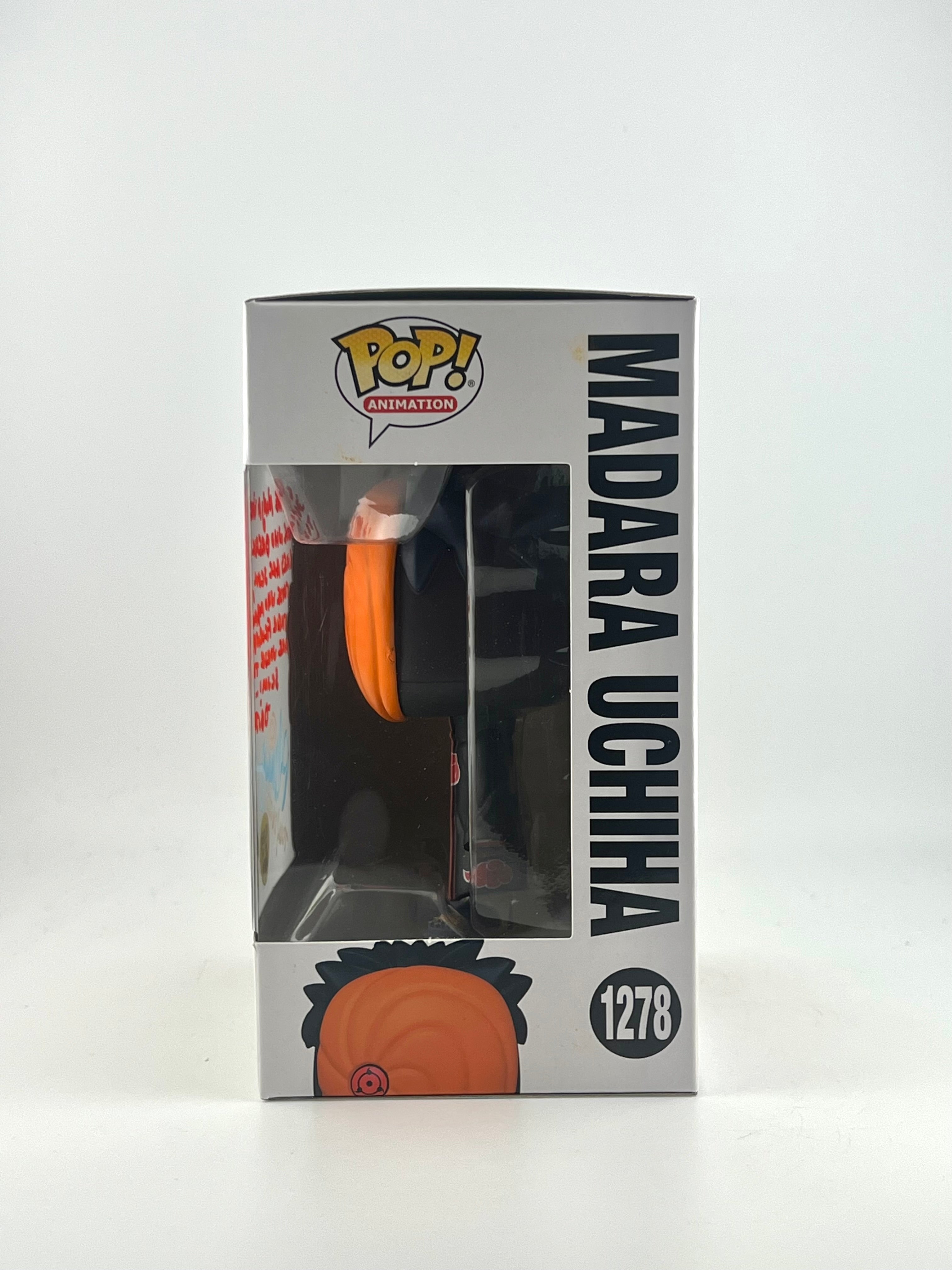 Funko Pop! MADARA UCHIHA 1278 GITD DRAGONS TRADING EXCLUSIVE AUTO