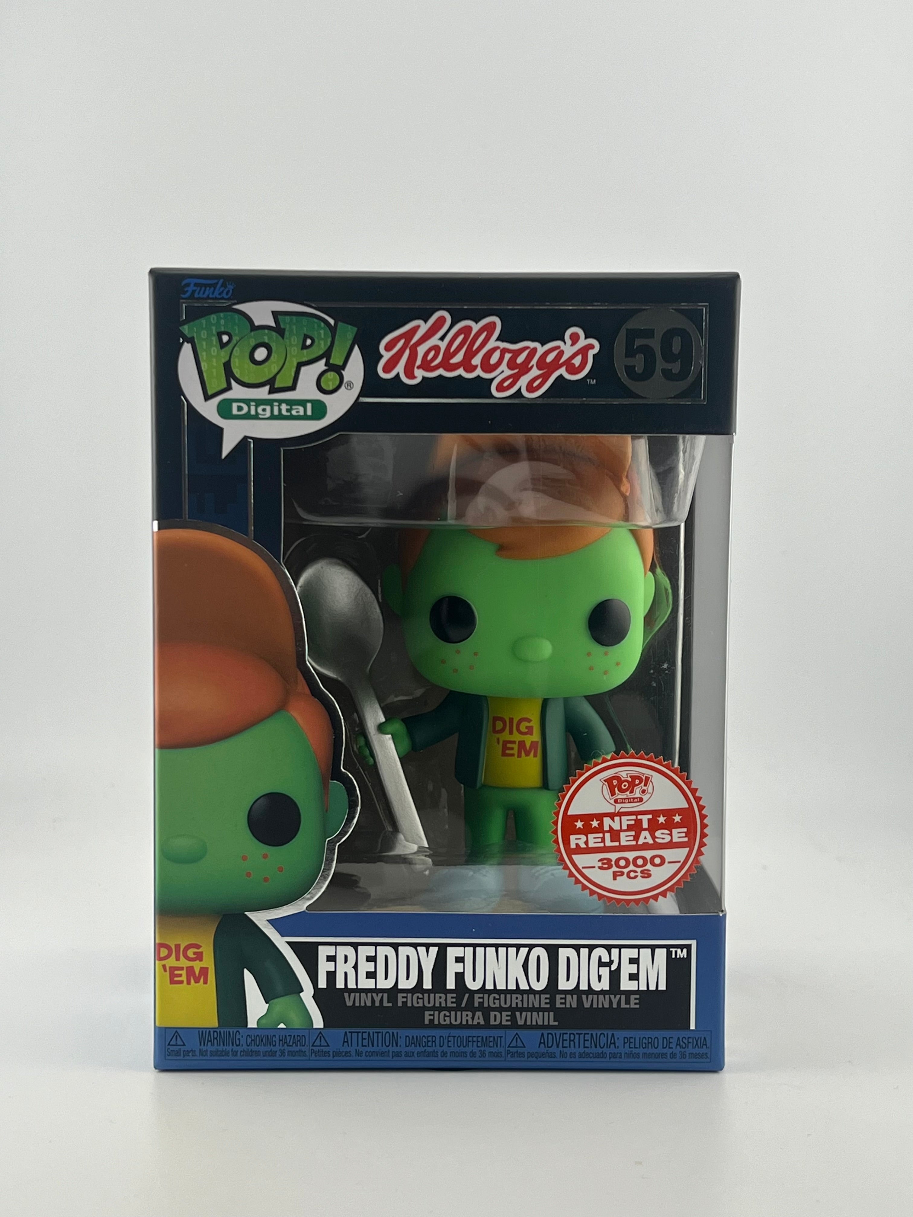 Funko Pop - FREDDY FUNKO DIG'EM 59 NFT LE3000
