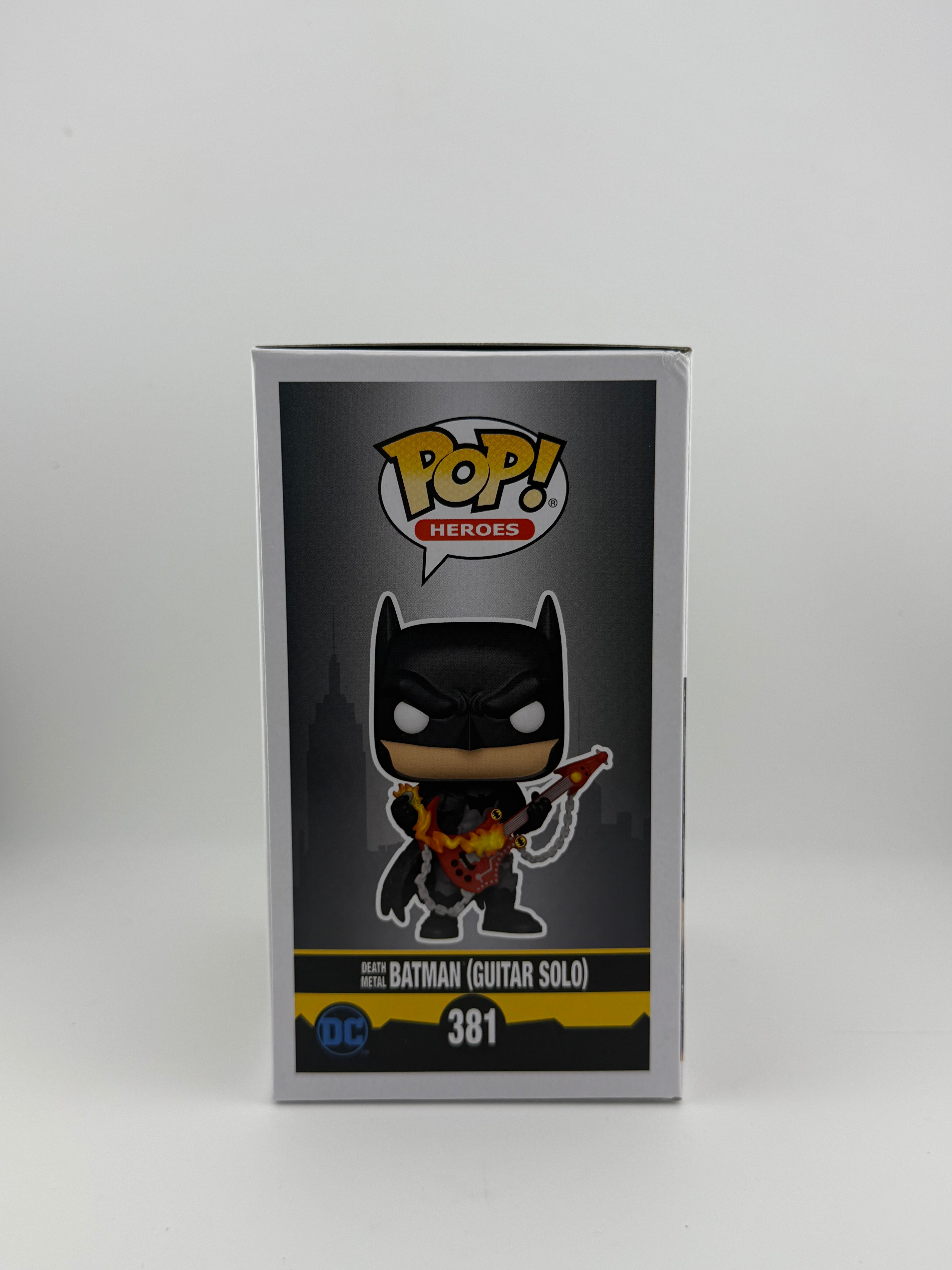 Funko POP! SIGNED DEATH METAL BATMAN (GUITAR SOLO) 381 SE (KEVIN CONROY) + JSE