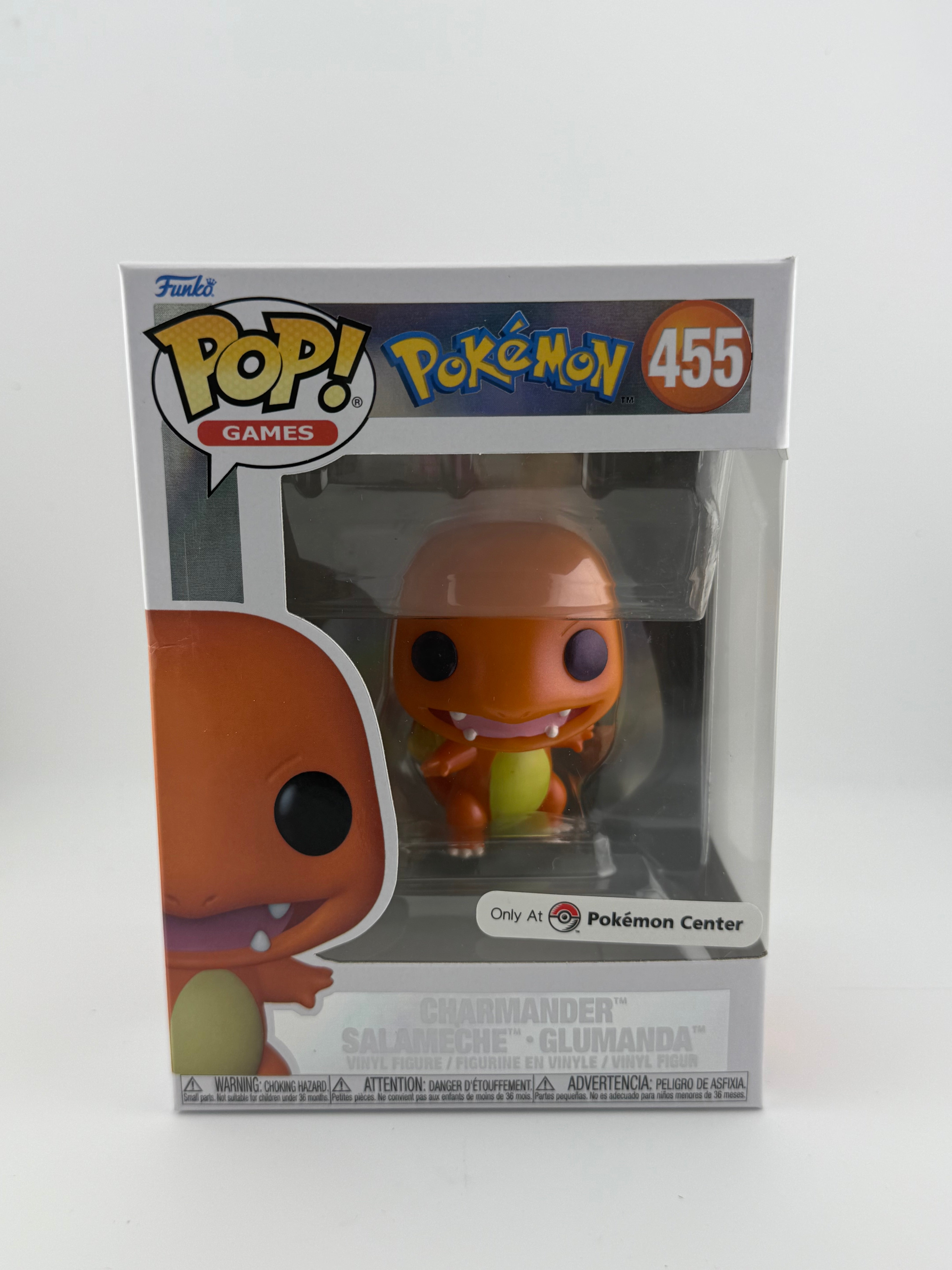 Funko POP! CHARMANDER 455 POKÉMON CENTER EXCLUSIVE