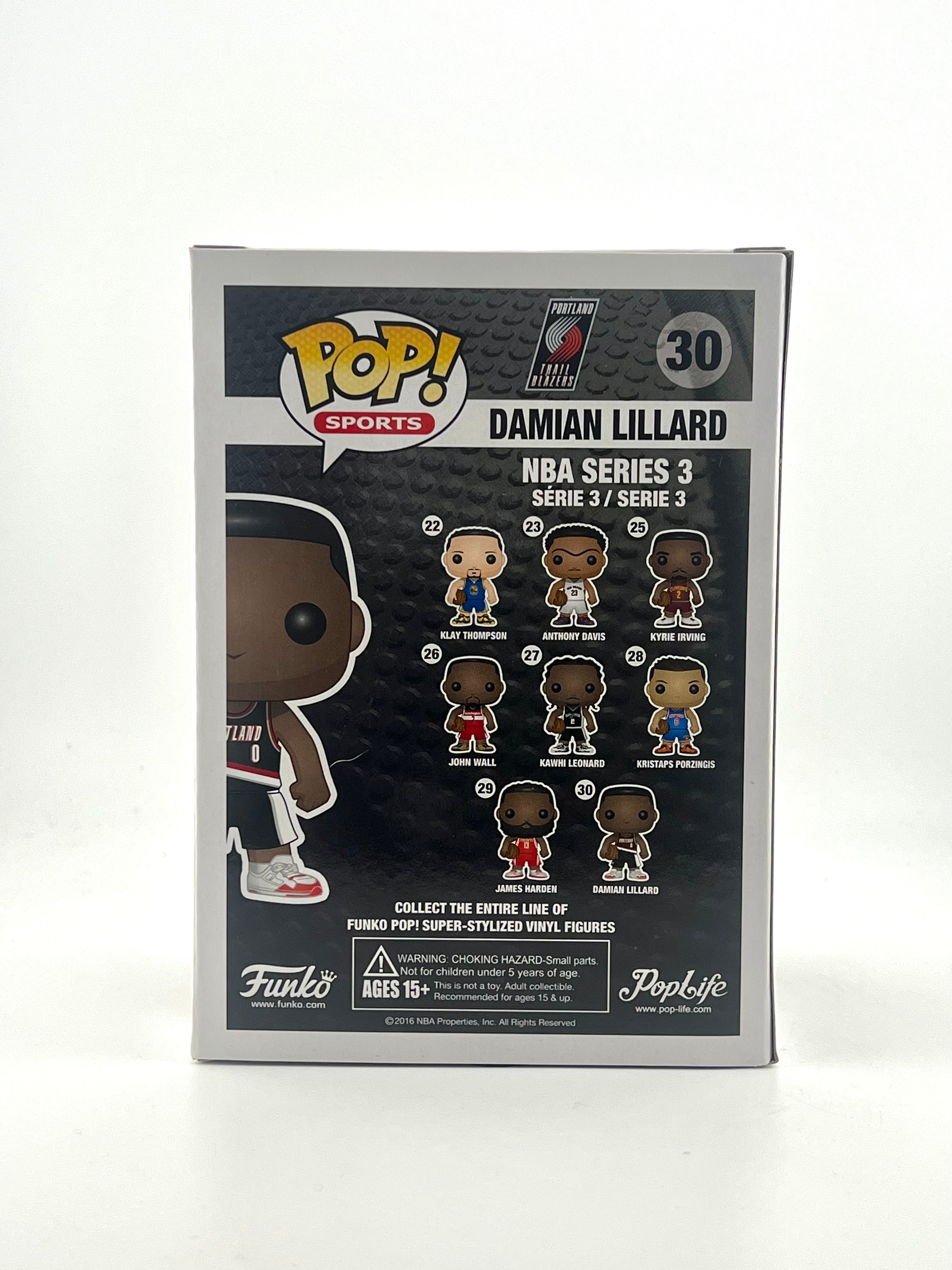 Funko Pop! DAMIAN LILLARD 30