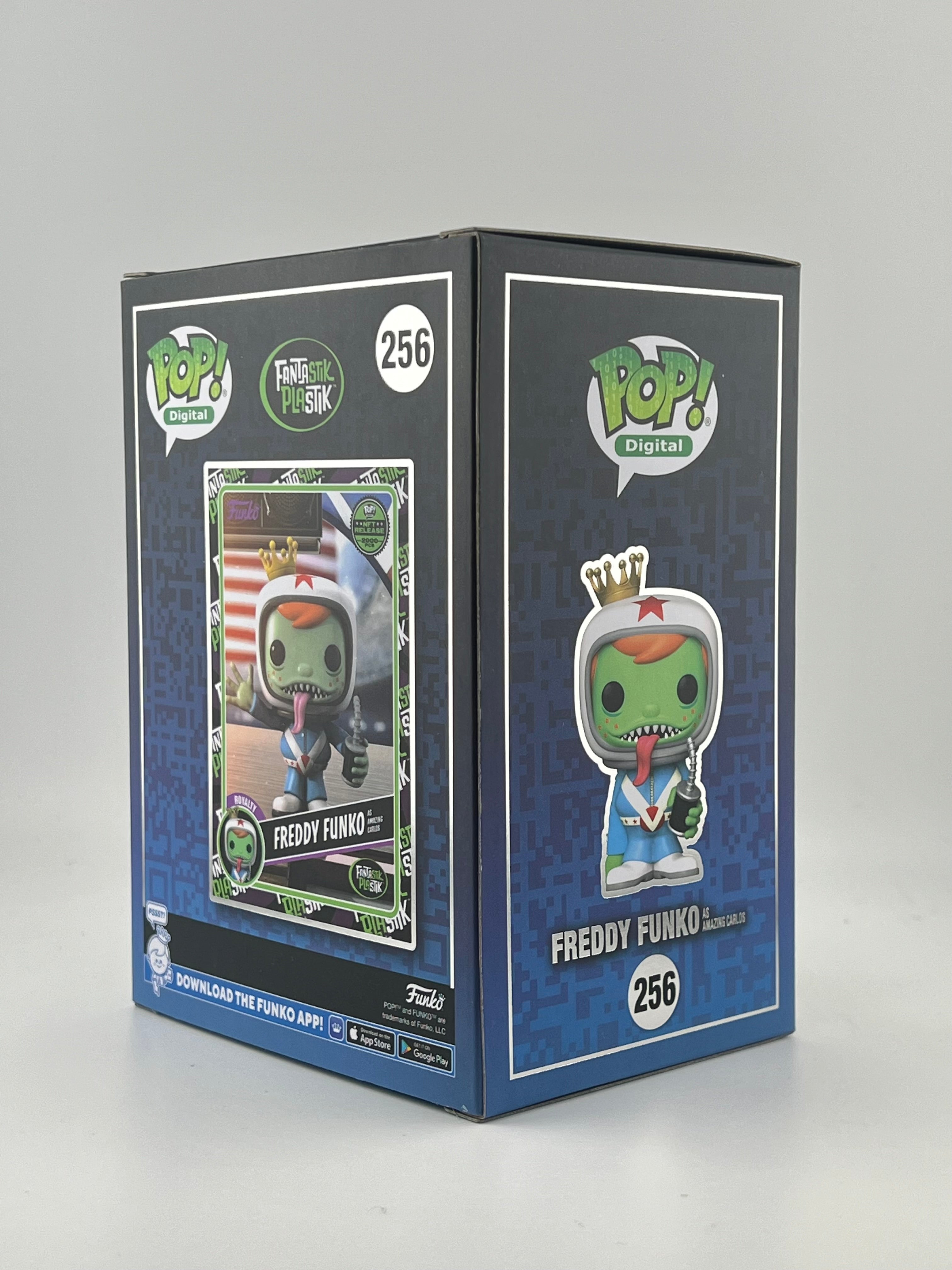 Funko Pop! FREDDY FUNKO AS AMAZING CARLOS 256 NFT LE2000