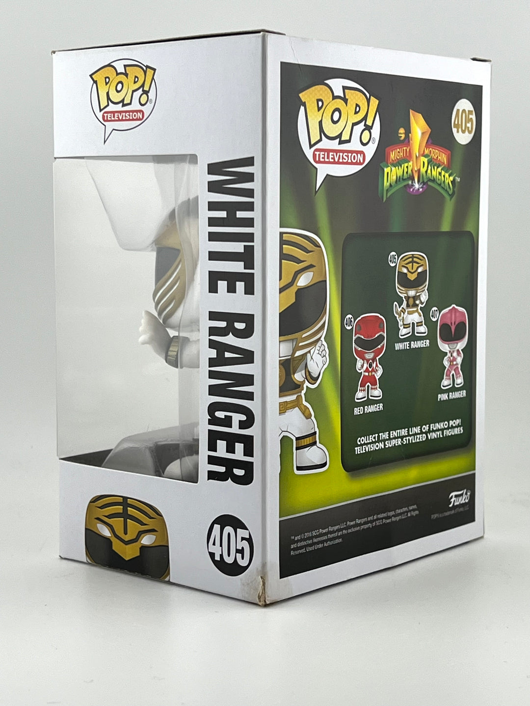 Funko Pop! White ranger 405