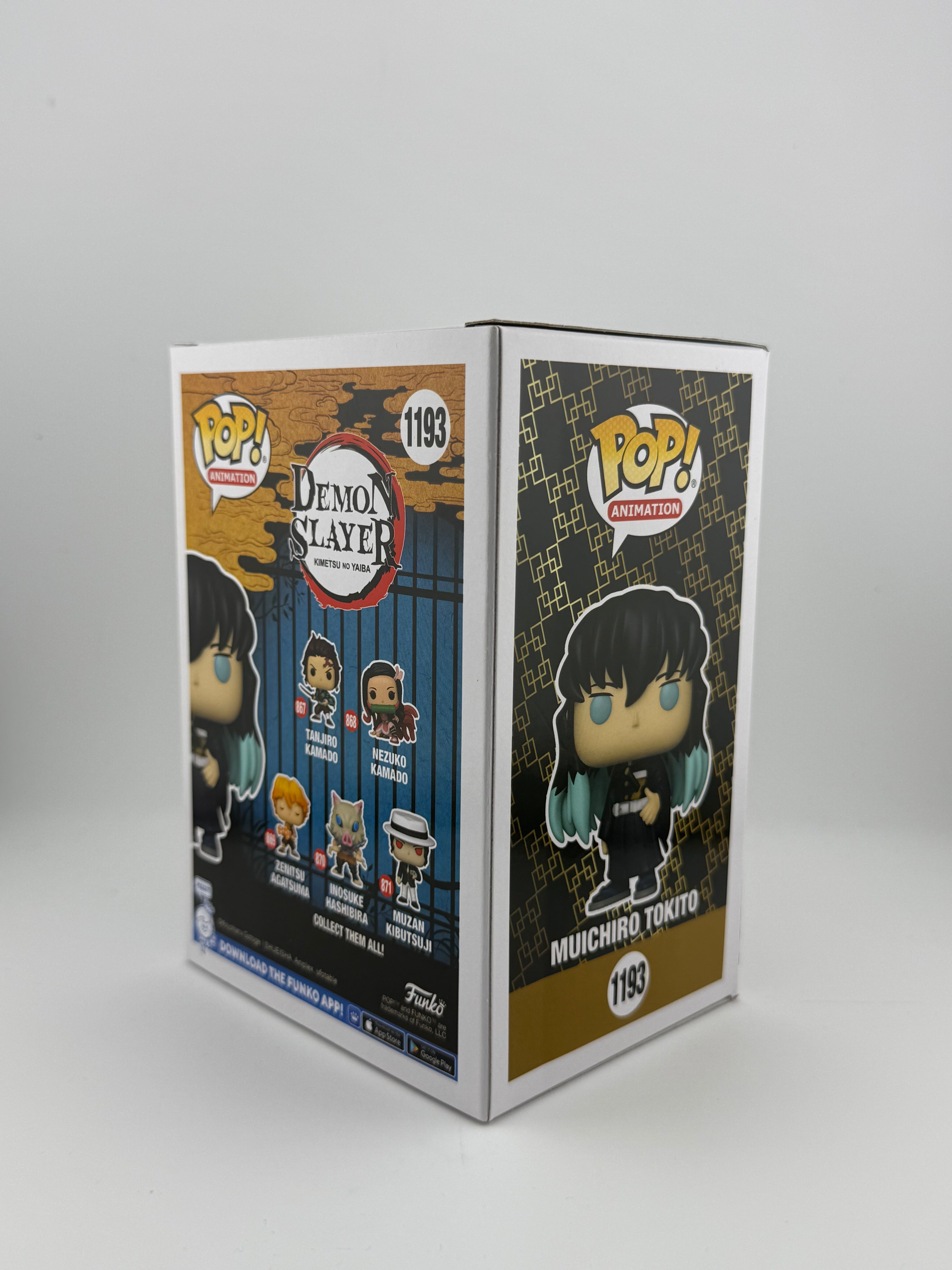 Funko POP! SIGNED MUICHIRO TOKITO 1193 FUNKON 2022 EXCLUSIVE