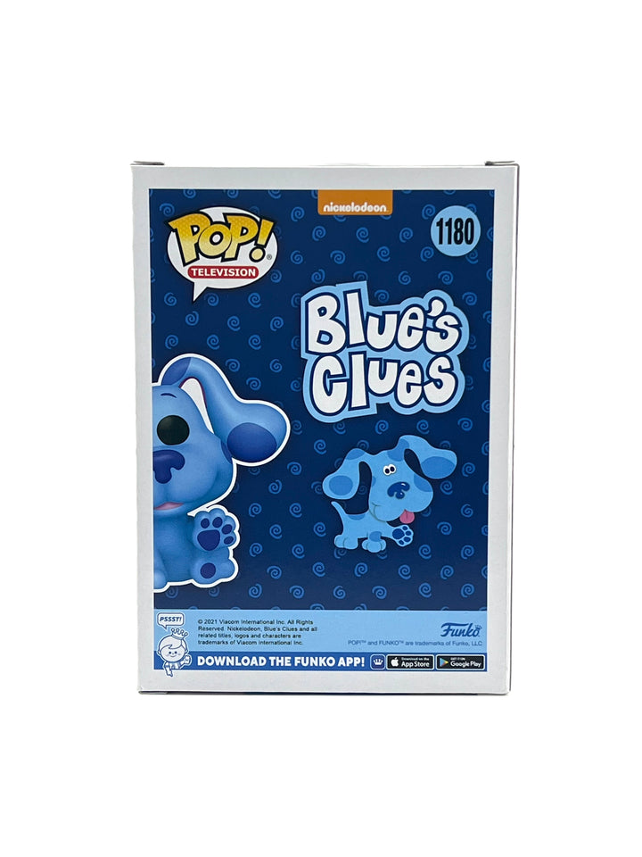 Funko pop! Blue’s clue’s: Blue 1180 flocked (hottopic exclusive)