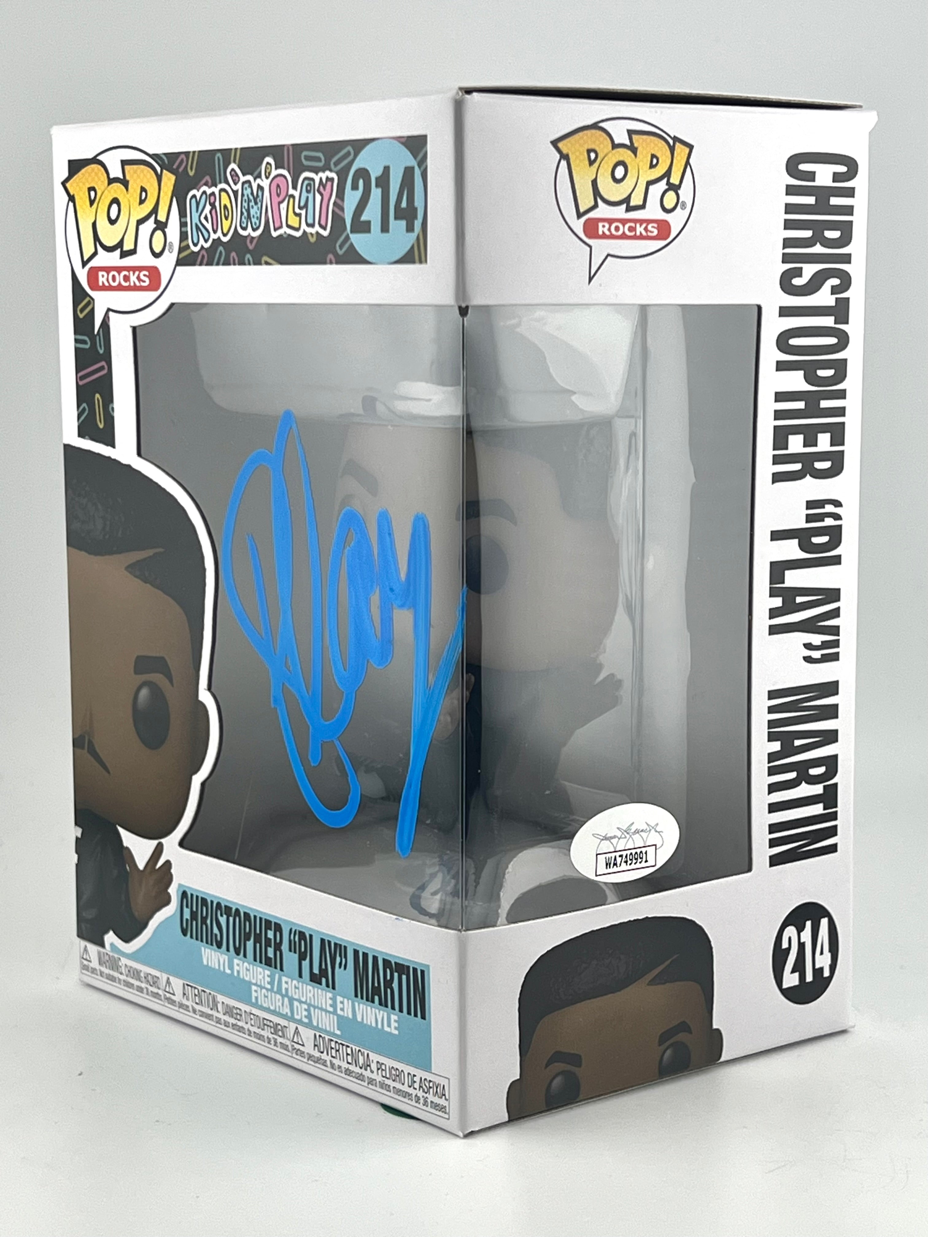 Funko Pop! CHRISTOPHER "PLAY" MARTIN 214 AUTO
