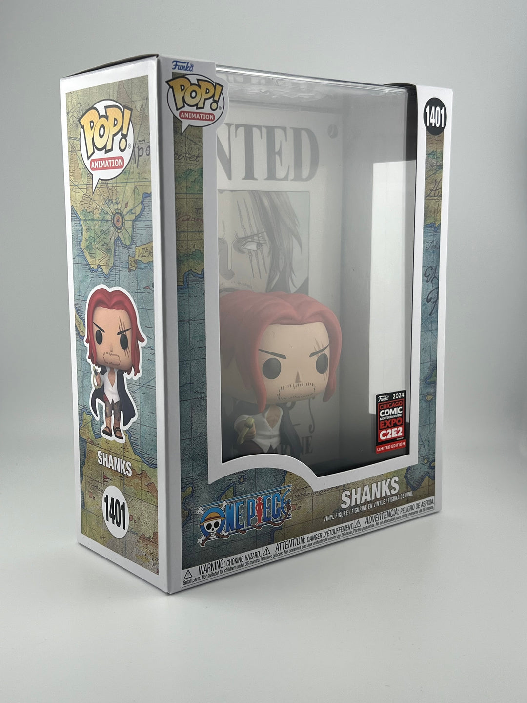 Funko Pop! Shanks Wanted Poster 1401 C2E2