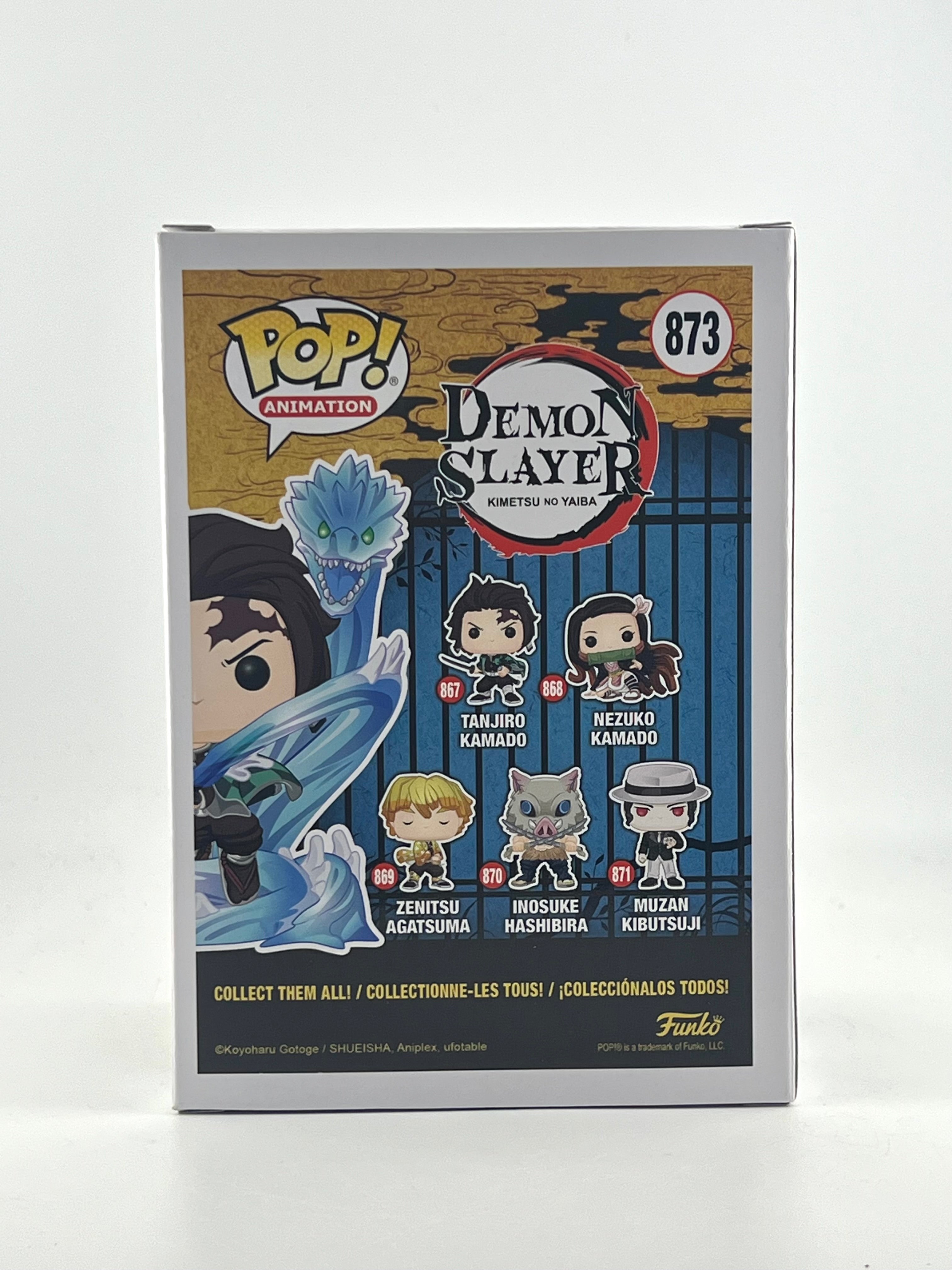 Funko Pop! TANJIRO KAMADO 873 GITD SPECIAL EDITION AUTO
