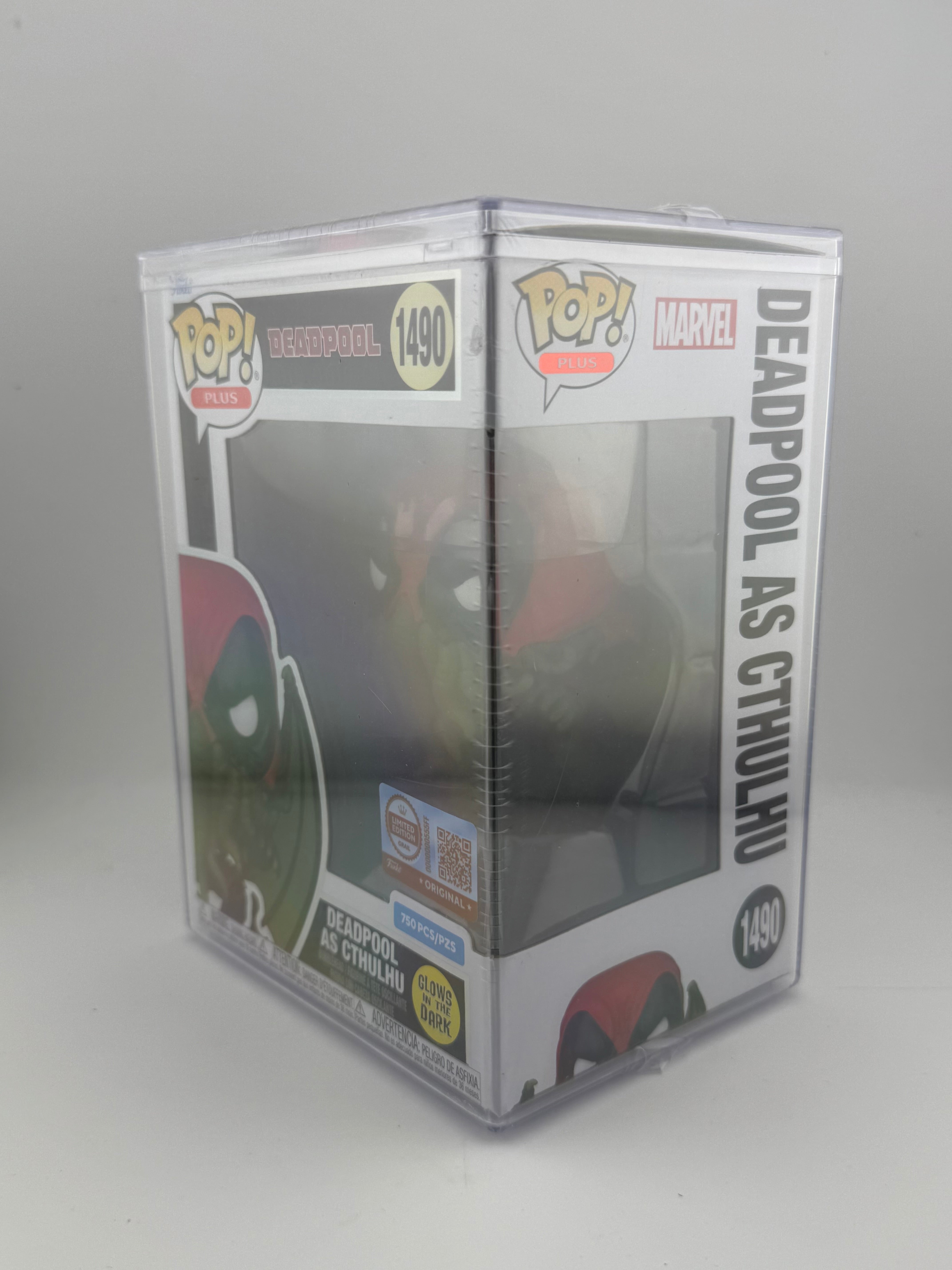 Funko POP! DEADPOOL AS CTHULHU 1490 GITD FUNKO SHOP EXCLUSIVE LE 750