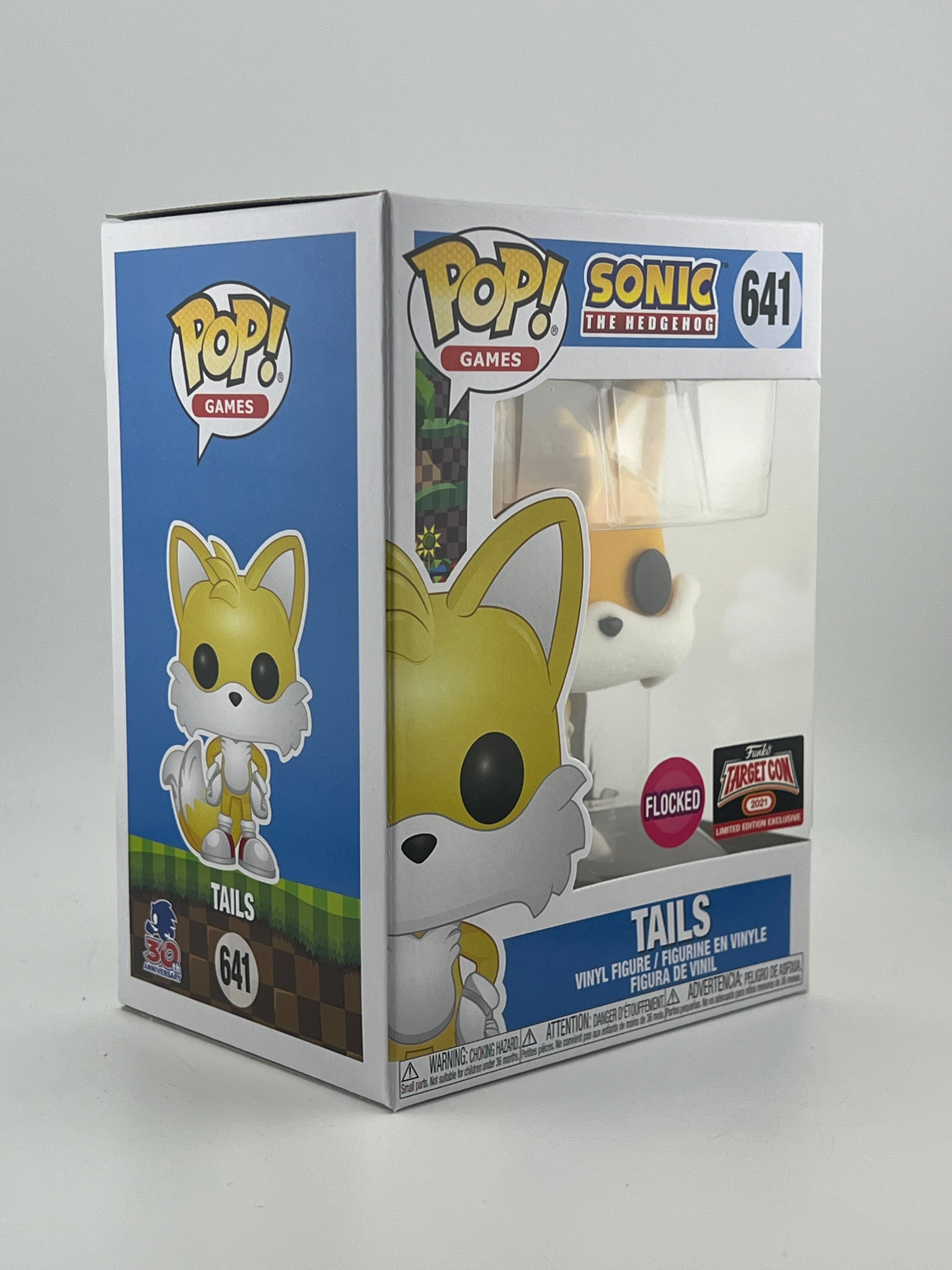 Funko Pop - TAILS 641 FLOCKED 2021 TARGETCON
