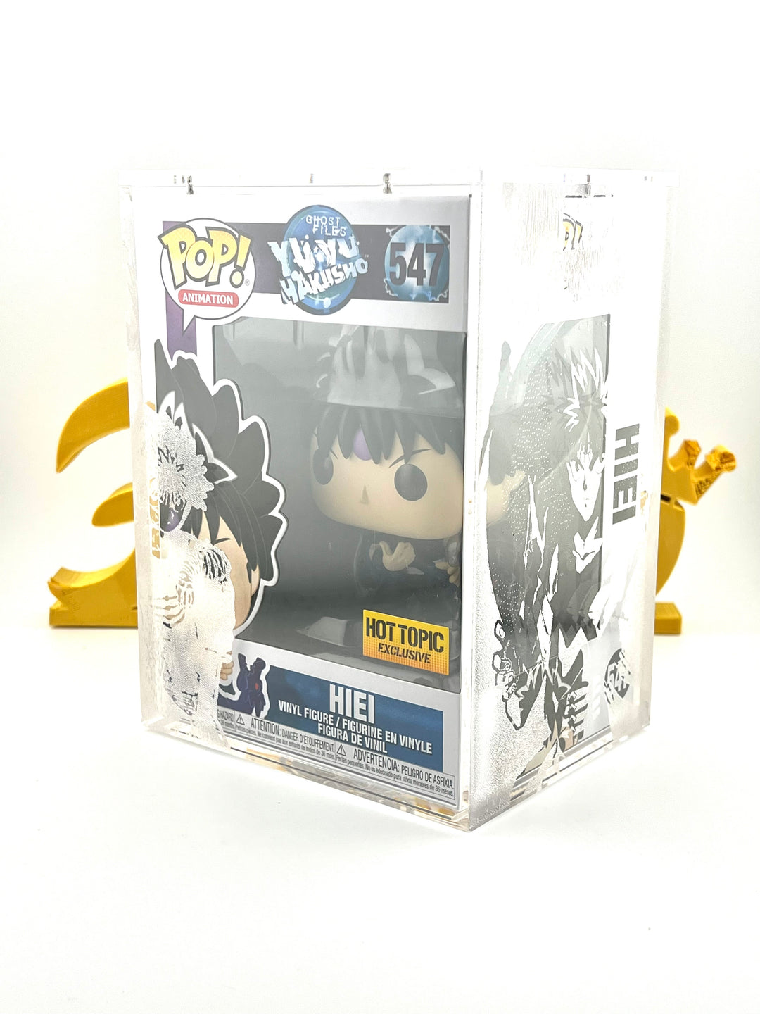 Funko Pop! Hiei 547 - Hot Topic + Custom Armor - Yuyu Hakusho