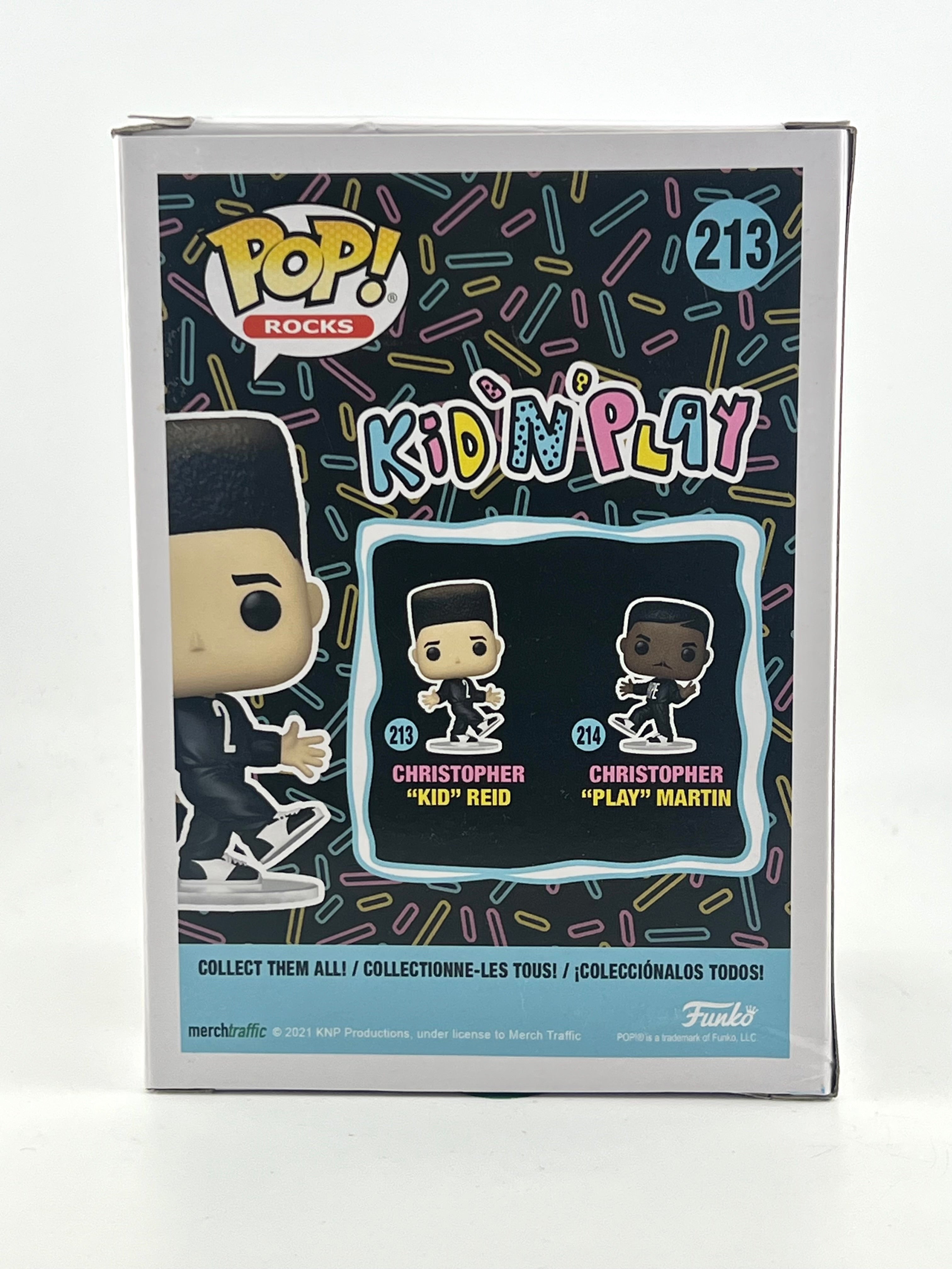 Funko Pop! CHRISTOPHER "KID" REID 213 AUTO
