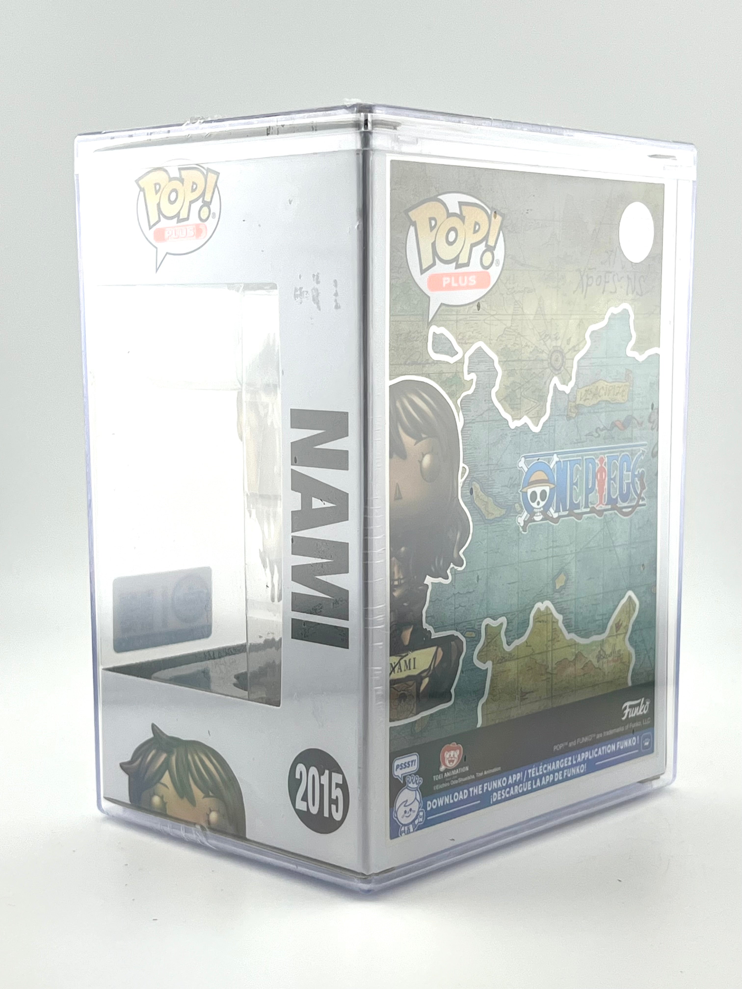 Pop! Plus Nami Statue (Bronze) with Pop! Protector - One Piece