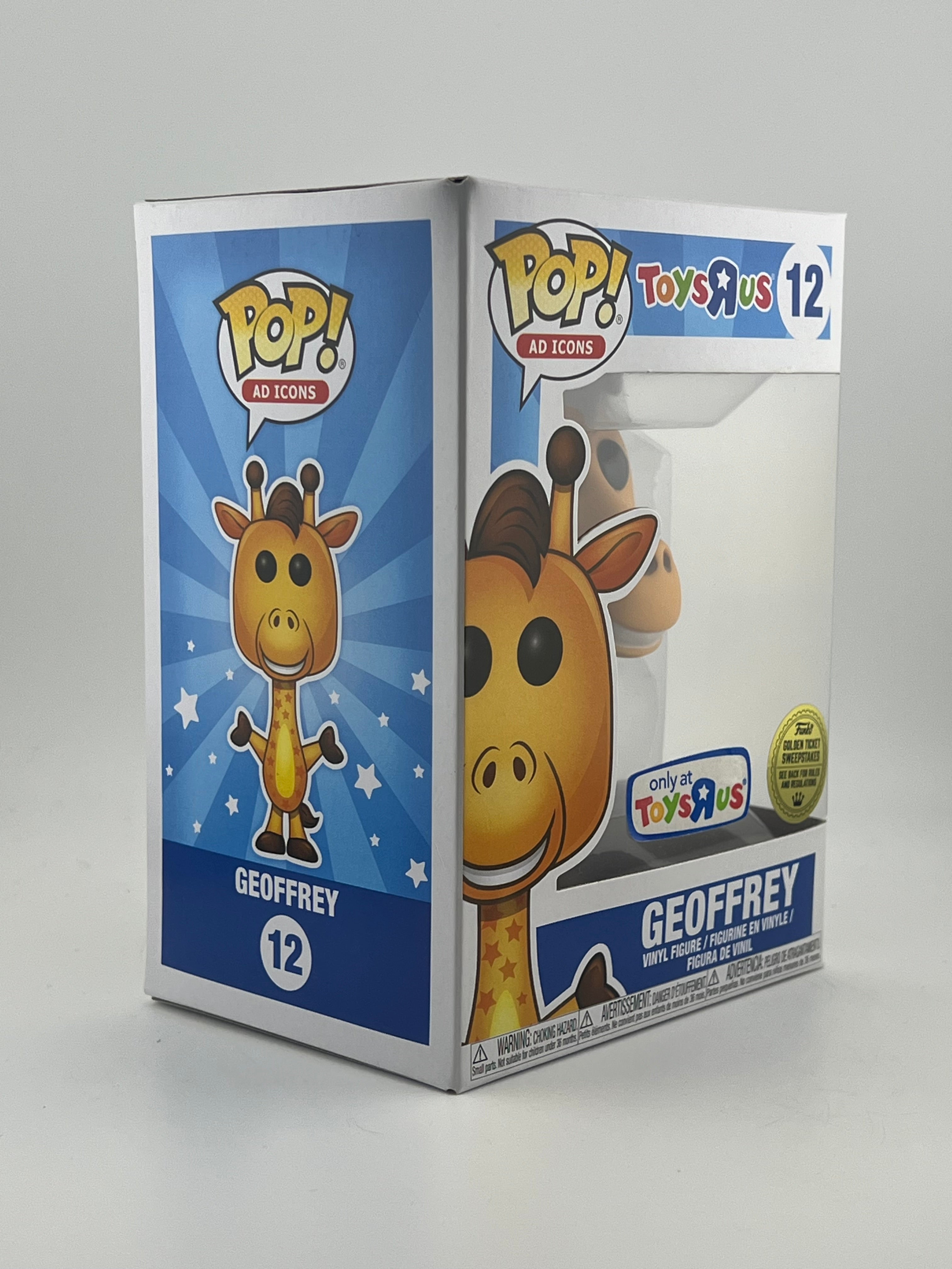 Funko Pop - GEOFFREY 12 TOYSRUS GOLDEN TICKET