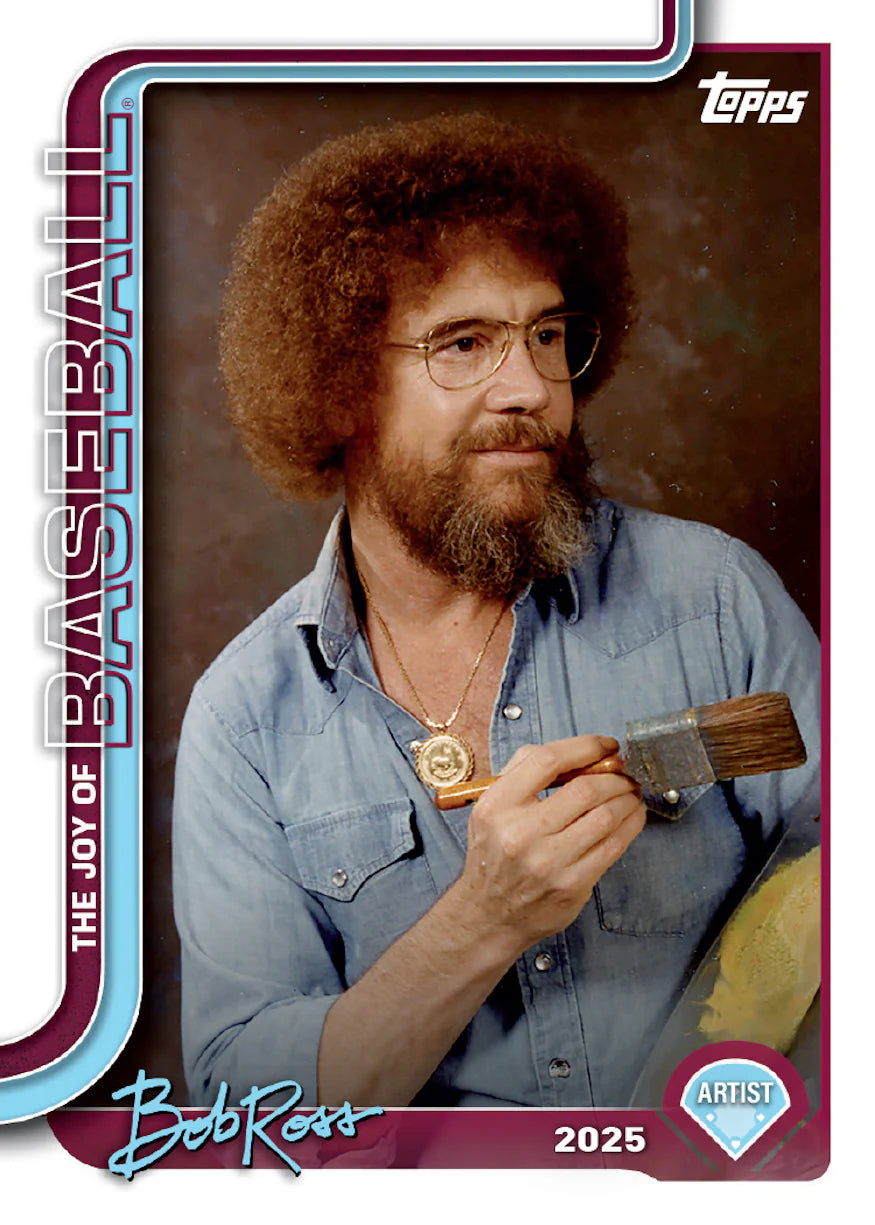 2025 Topps x Bob Ross: The Joy of Baseball - Collectors Box