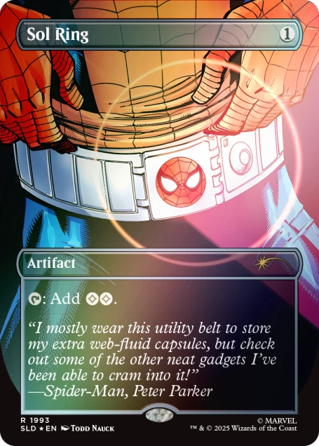 SECRET LAIR X MARVEL'S SPIDER-MAN: HEROIC DEEDS FOIL EDITION
