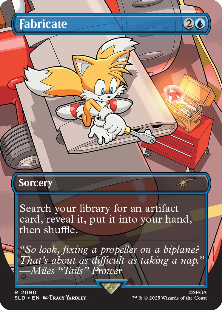 Secret Lair x Sonic: Chasing Adventure (Non Foil)