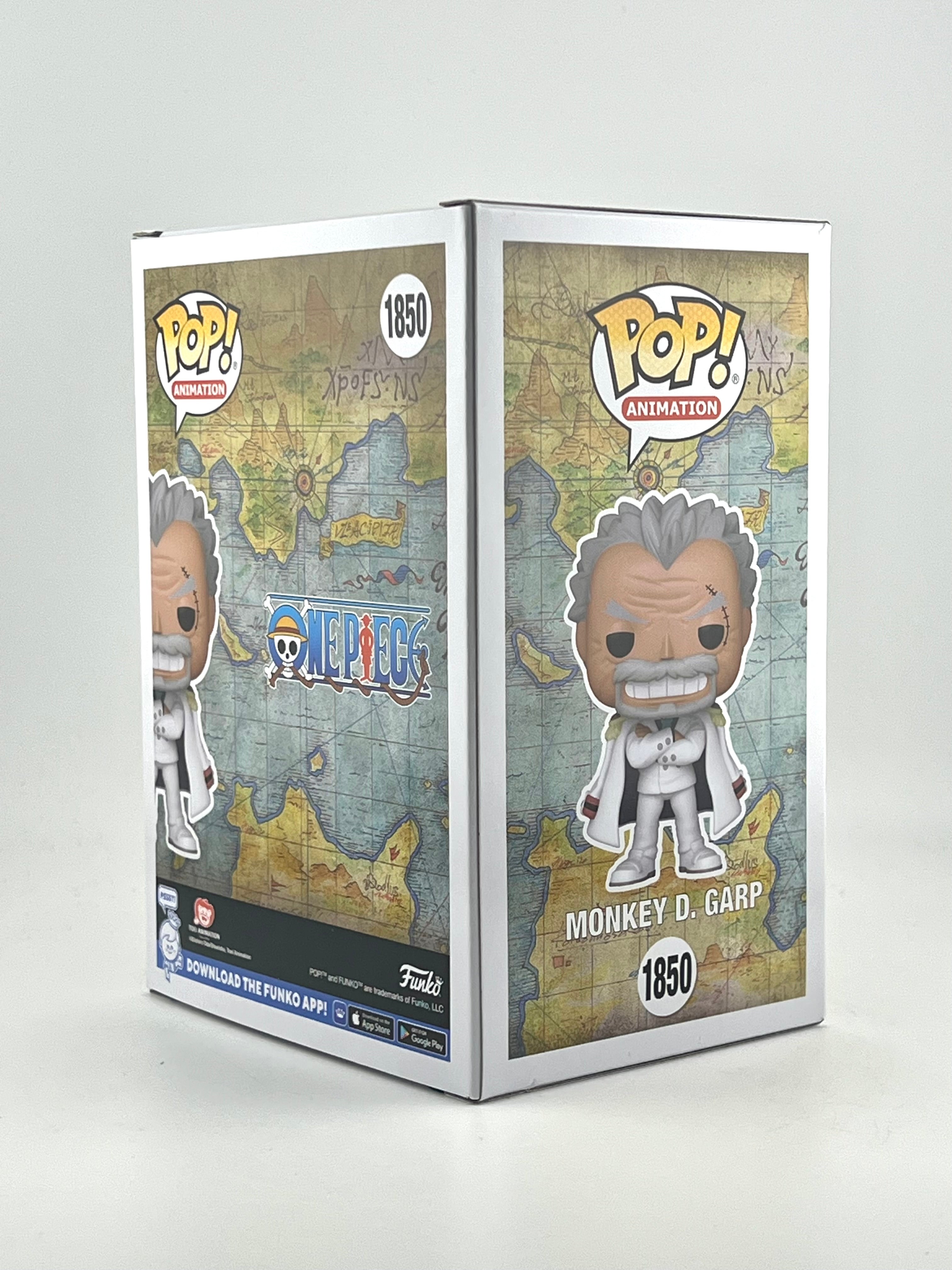 Funko Pop! MONKEY D. GARP 1850 FUNKO.COM EXCLUSIVE AUTO
