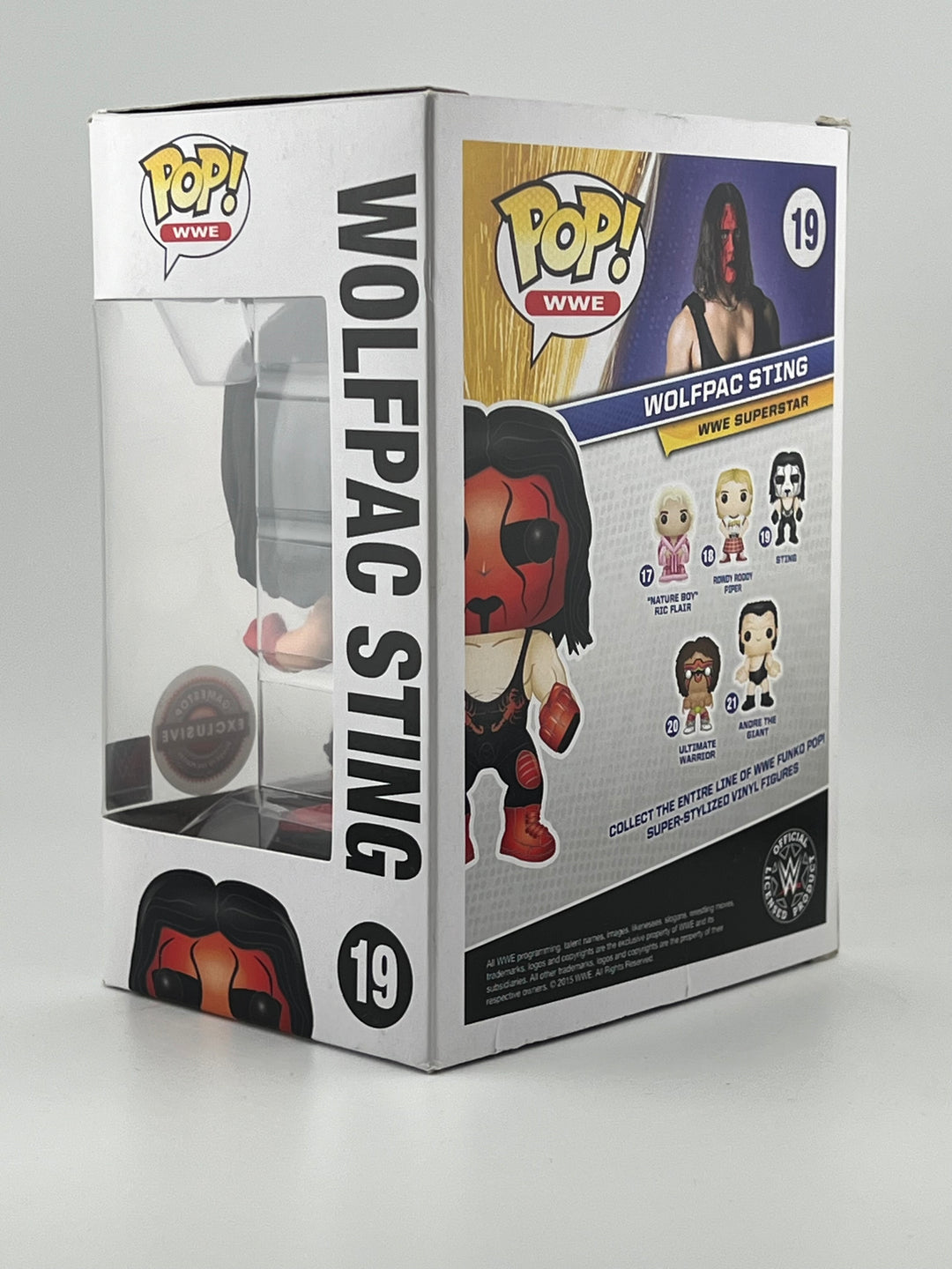 Funko Pop! Wolfpac Sting 19 GameStop Exclusive