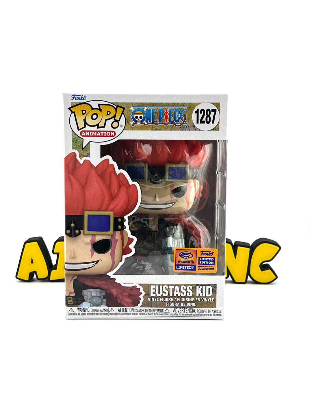 Funko Pop! Eustass Kid 1237 - Wondercon Convention Exclusive