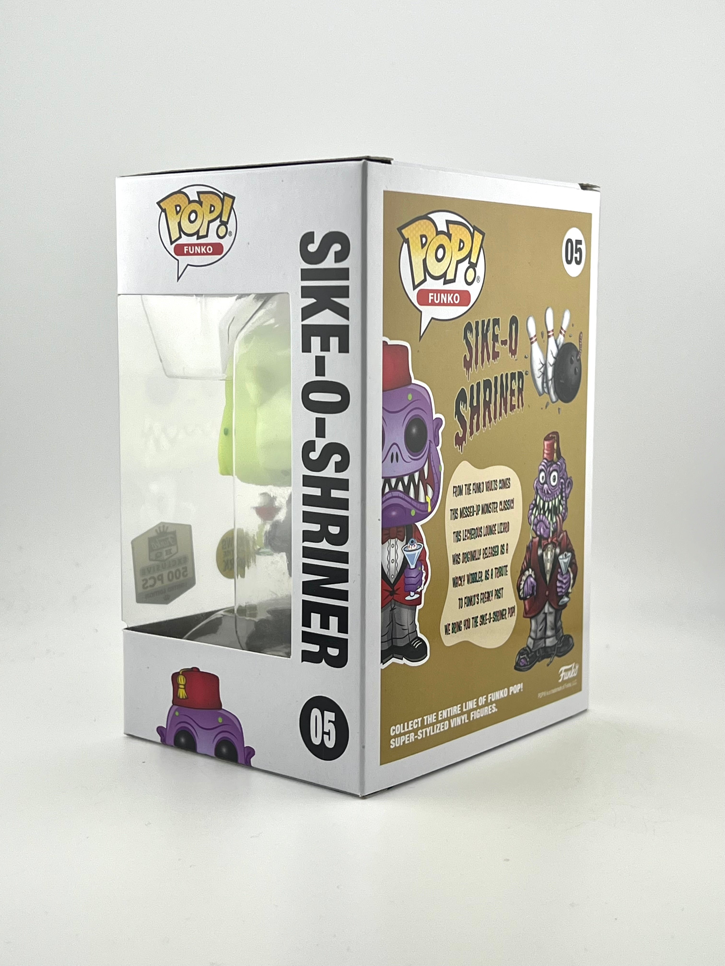 Funko Pop! SIKE-O-SHRINER 05 GITD FUNKO HQ le500 EXCLUSIVE