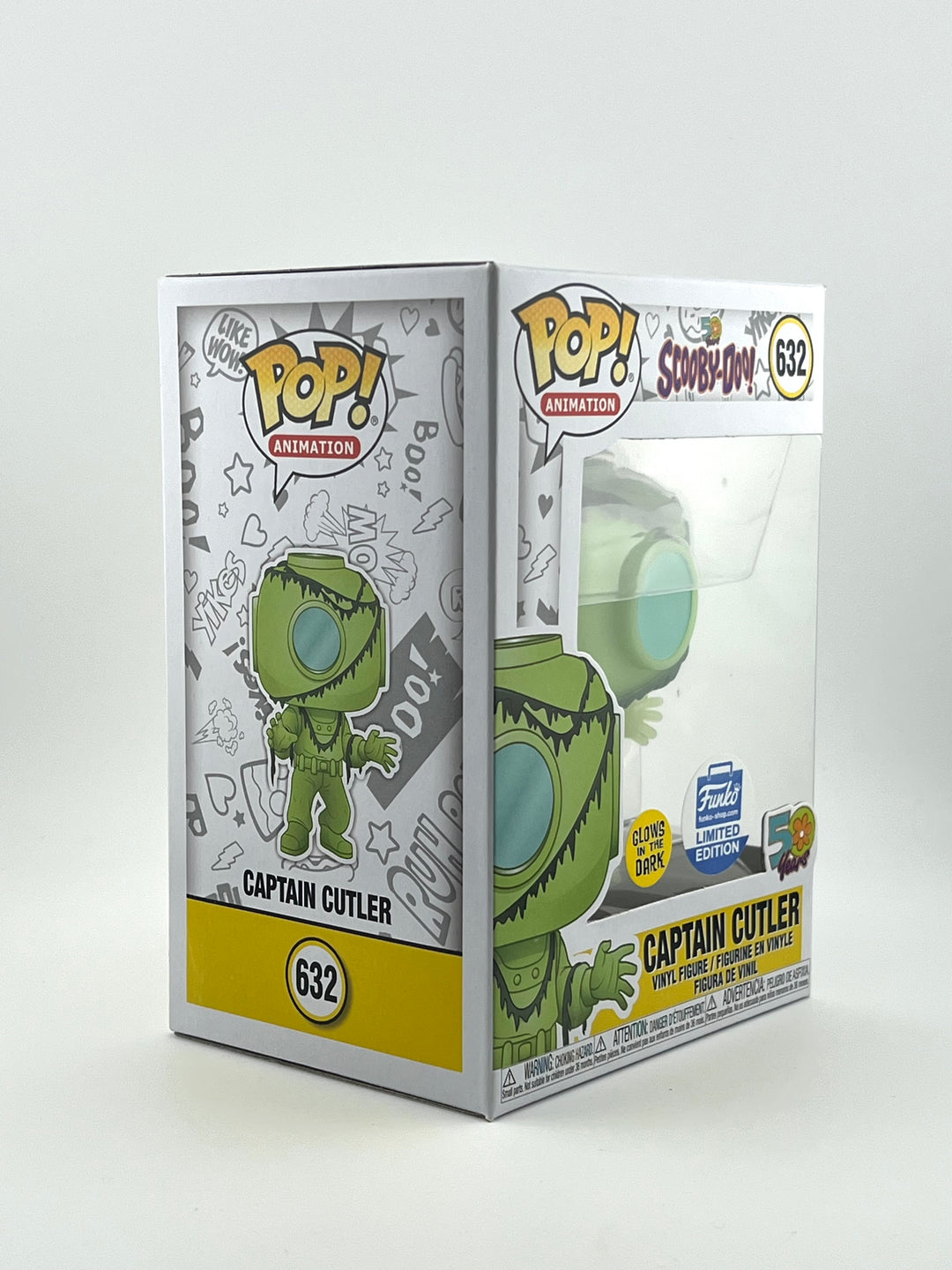 Funko pop! Scooby-Doo: Captain Cutler GITD 632 (Funko Shop Exclusive