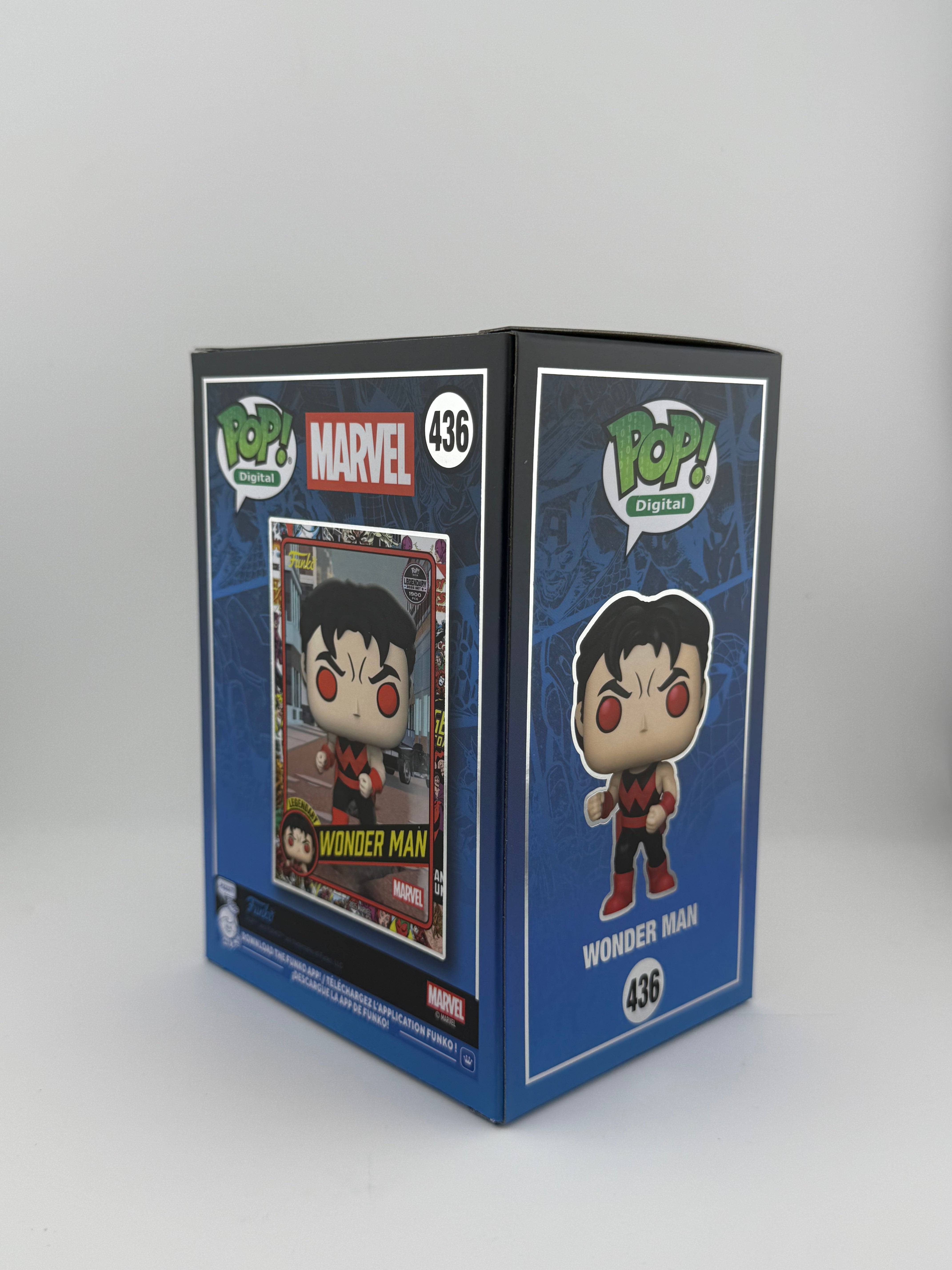 Funko POP! WONDER MAN 436 NFT EXCLUSIVE LE 1203