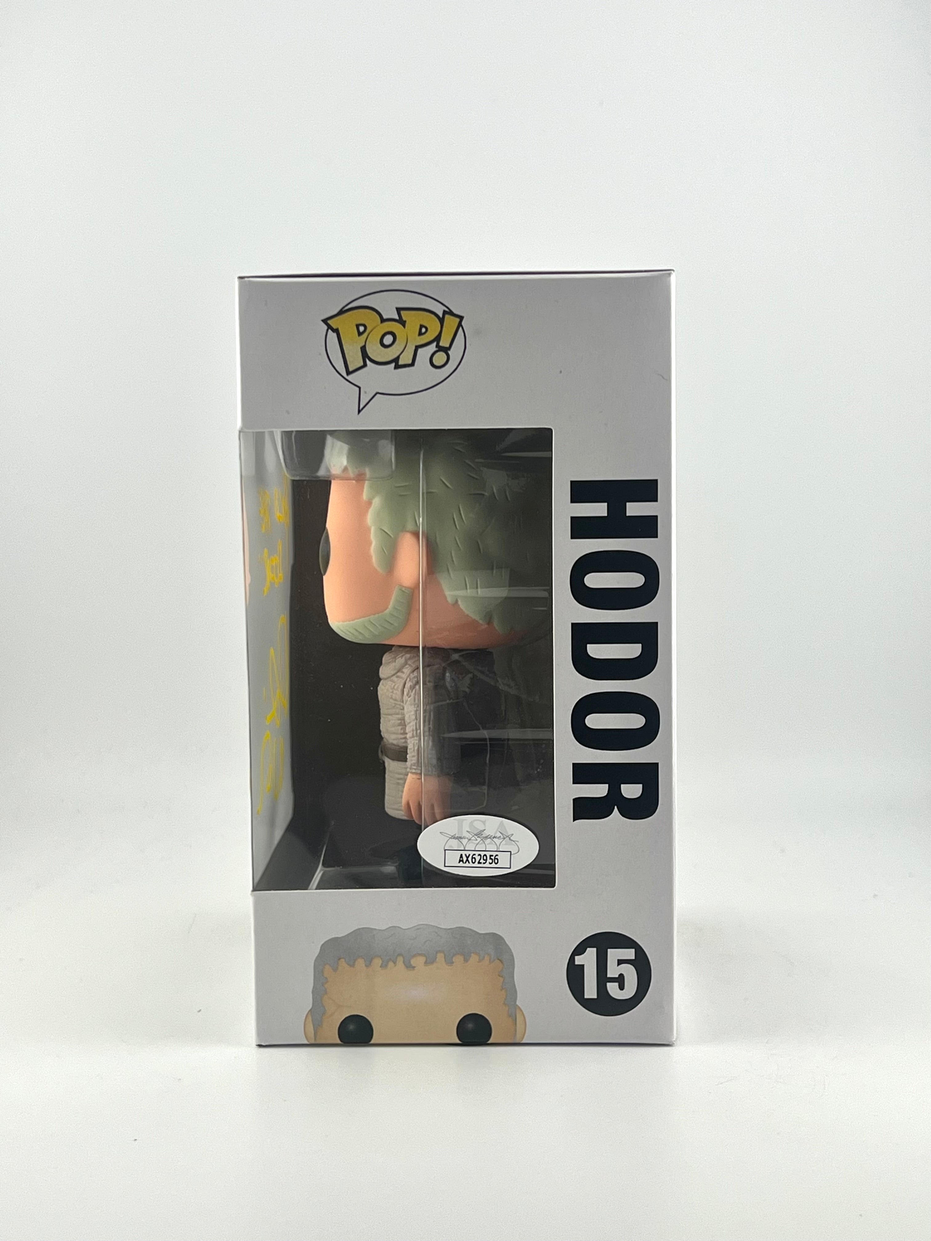 Funko Pop! HODOR 15 AUTO