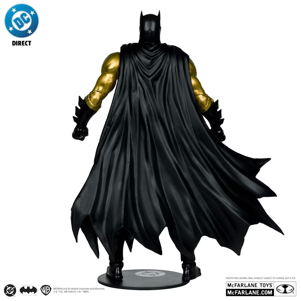SDCC 2025 McFarlane Toys Gold Batman Hush 7-inch Gold Label Action Figure Comic
