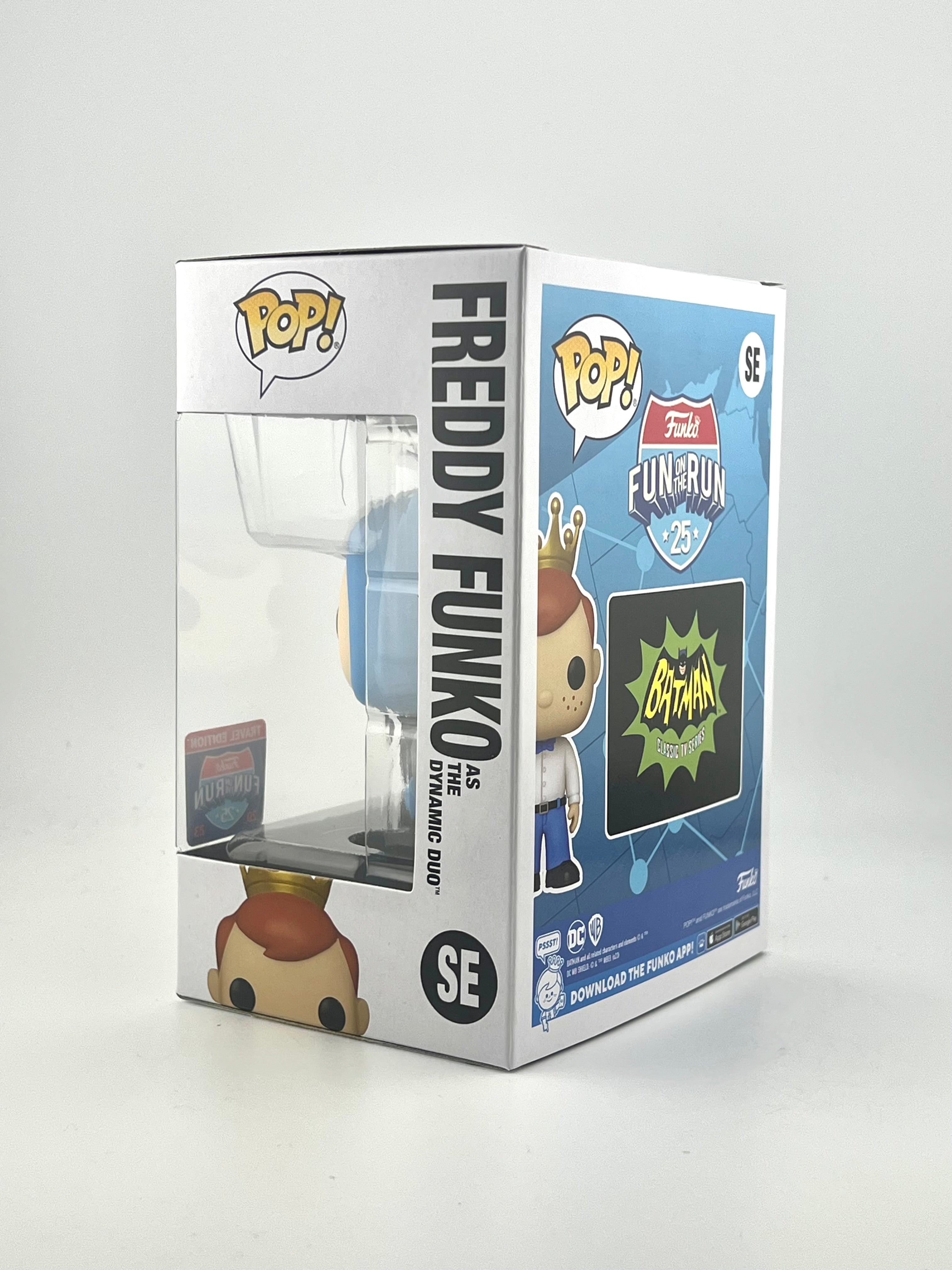 Funko Pop! FREDDY FUNKO AS THE DYNAMIC DUO (Batman)SE 2023 FUN ON THE RUN EXCLUSIVE