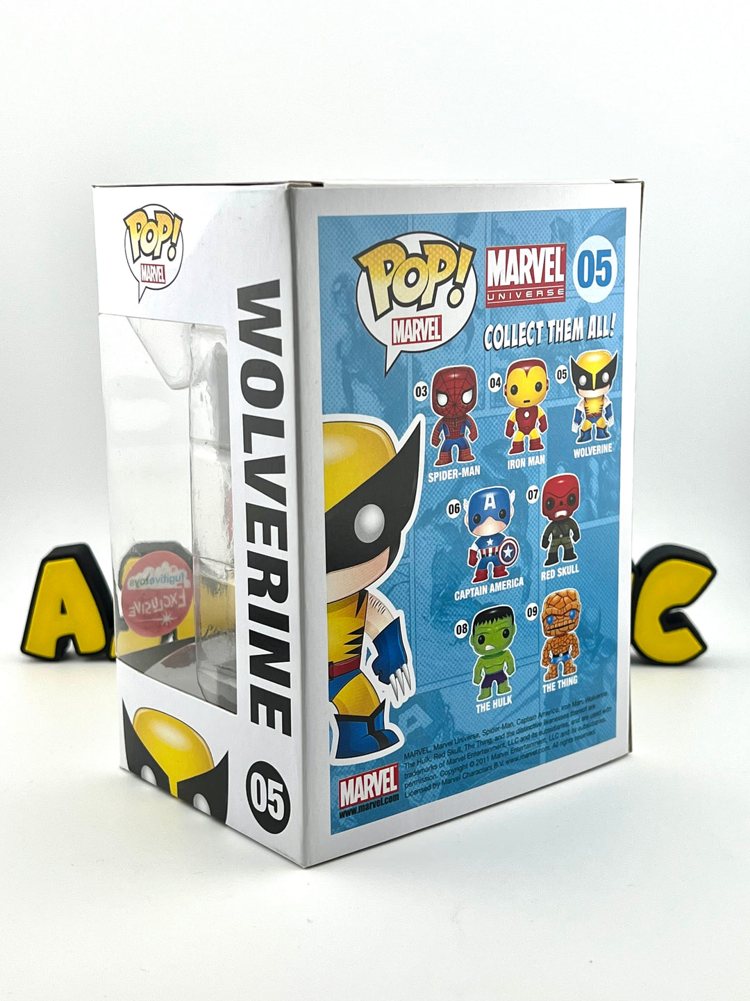 Funko Pop! Wolverine 05 (Black & White) - Fugitive Toys Exclusive - X-Men