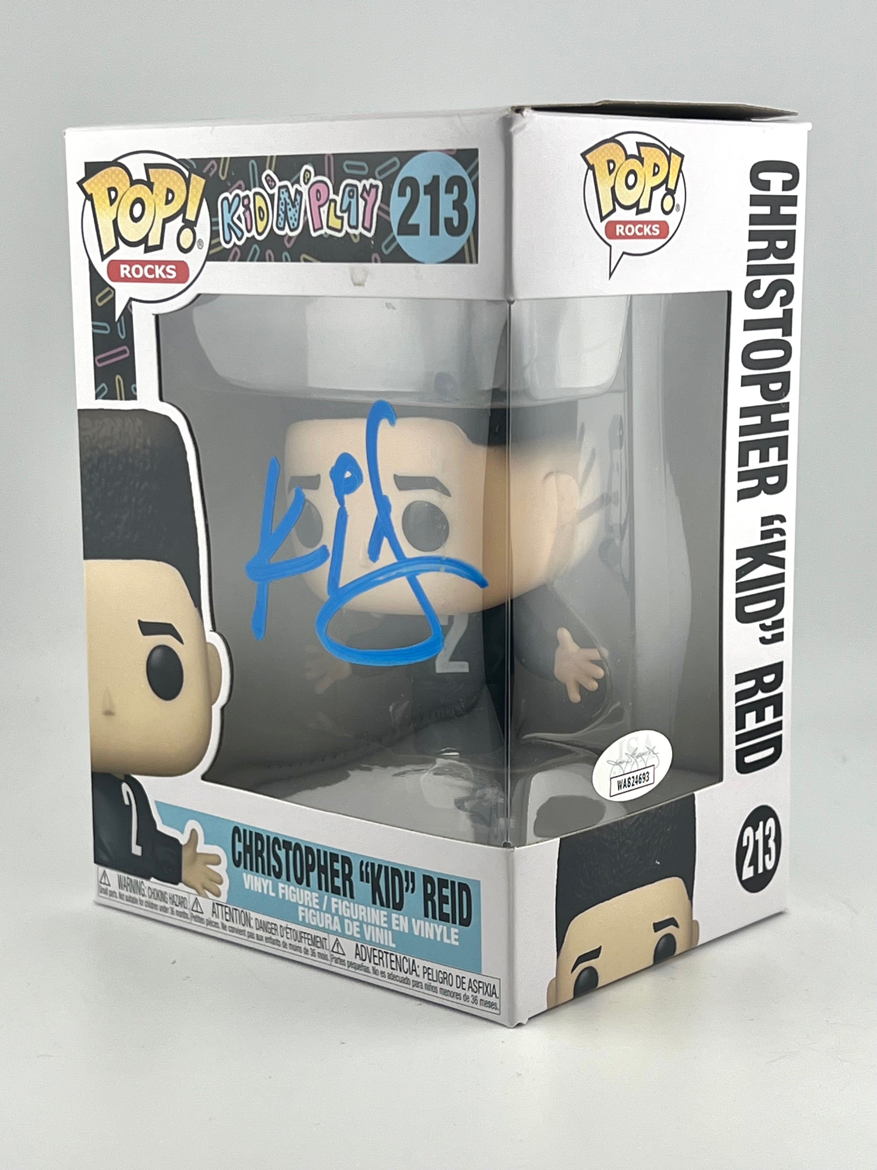 Funko Pop! CHRISTOPHER "KID" REID 213 AUTO