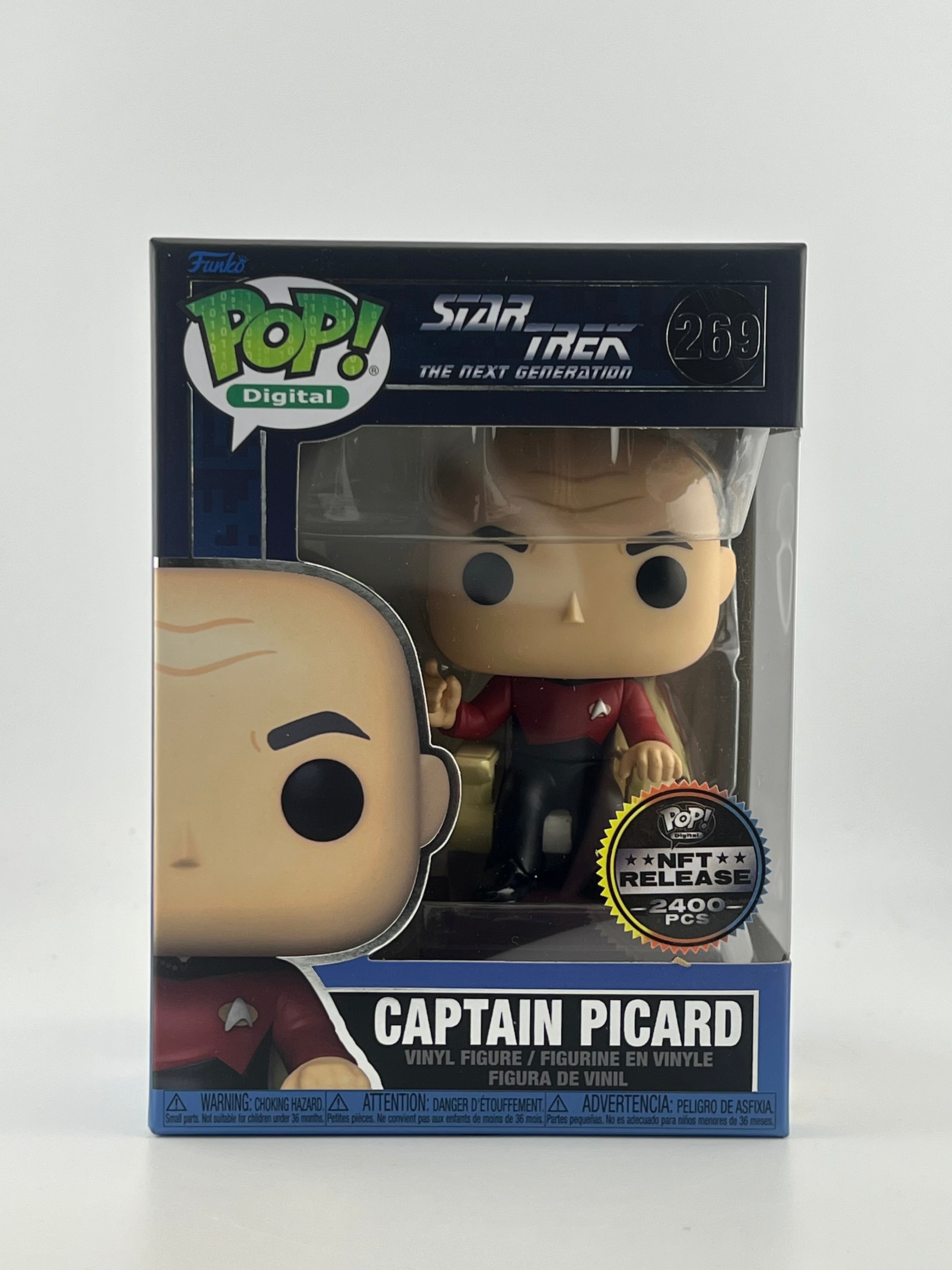 Funko Pop! CAPTAIN PICARD 269 NFT LE2400