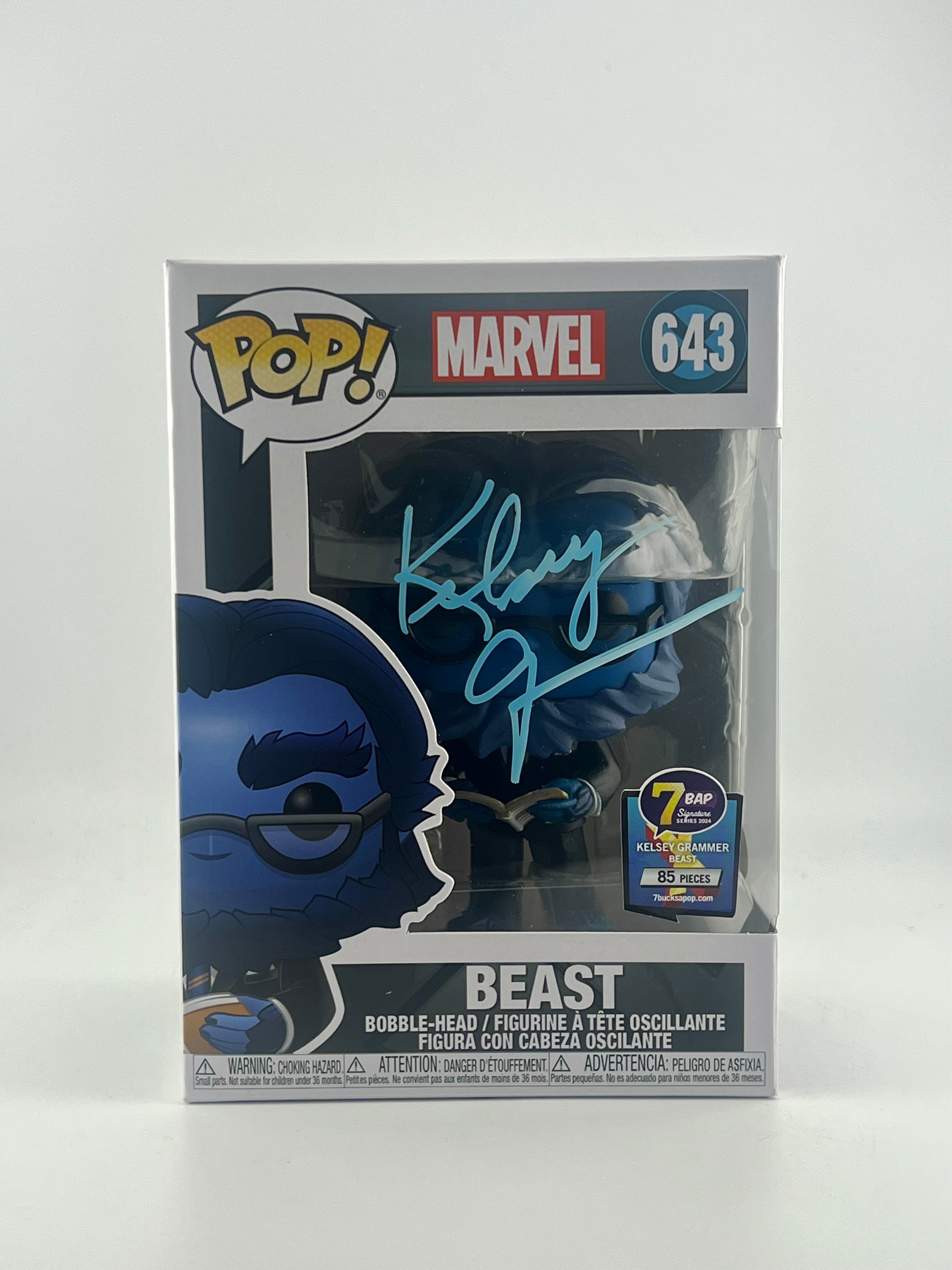 Funko Pop! BEAST 643 2024 7BAP EXCLUSIVE AUTO - Signed By Kelsey Grammer