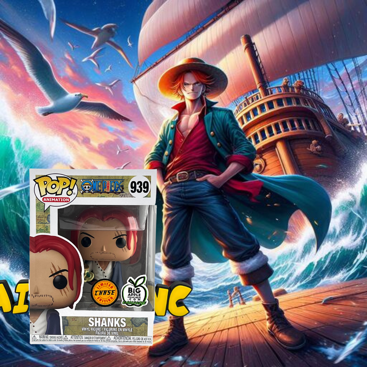 Funko Pop! Shanks 939 Chase - Big Apple Exclusive- One Piece