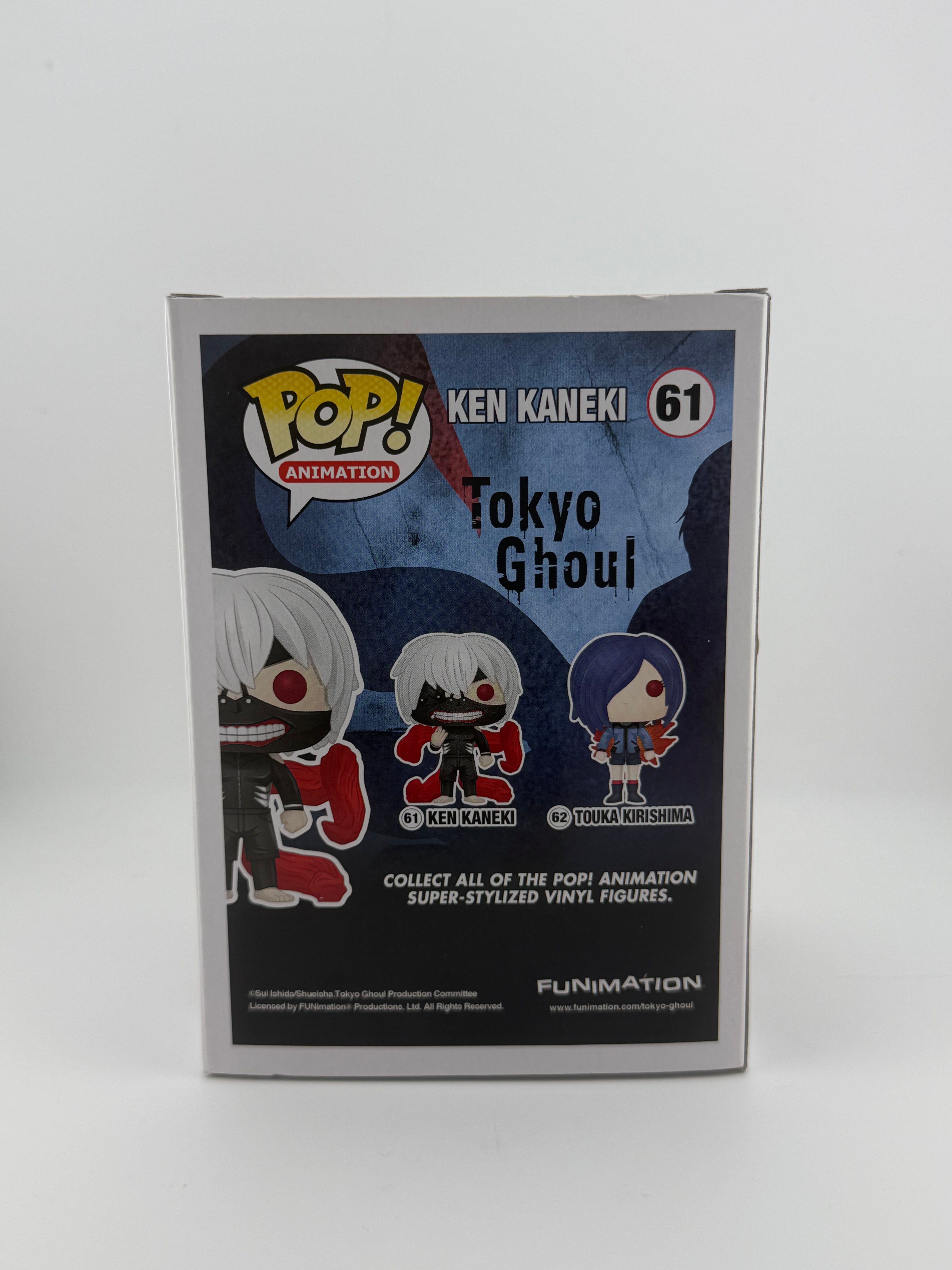 Funko POP! SIGNED KEN KANEKI 61 HOT TOPIC EXCLUSIVE (AUSTIN TINDLE) + JSA