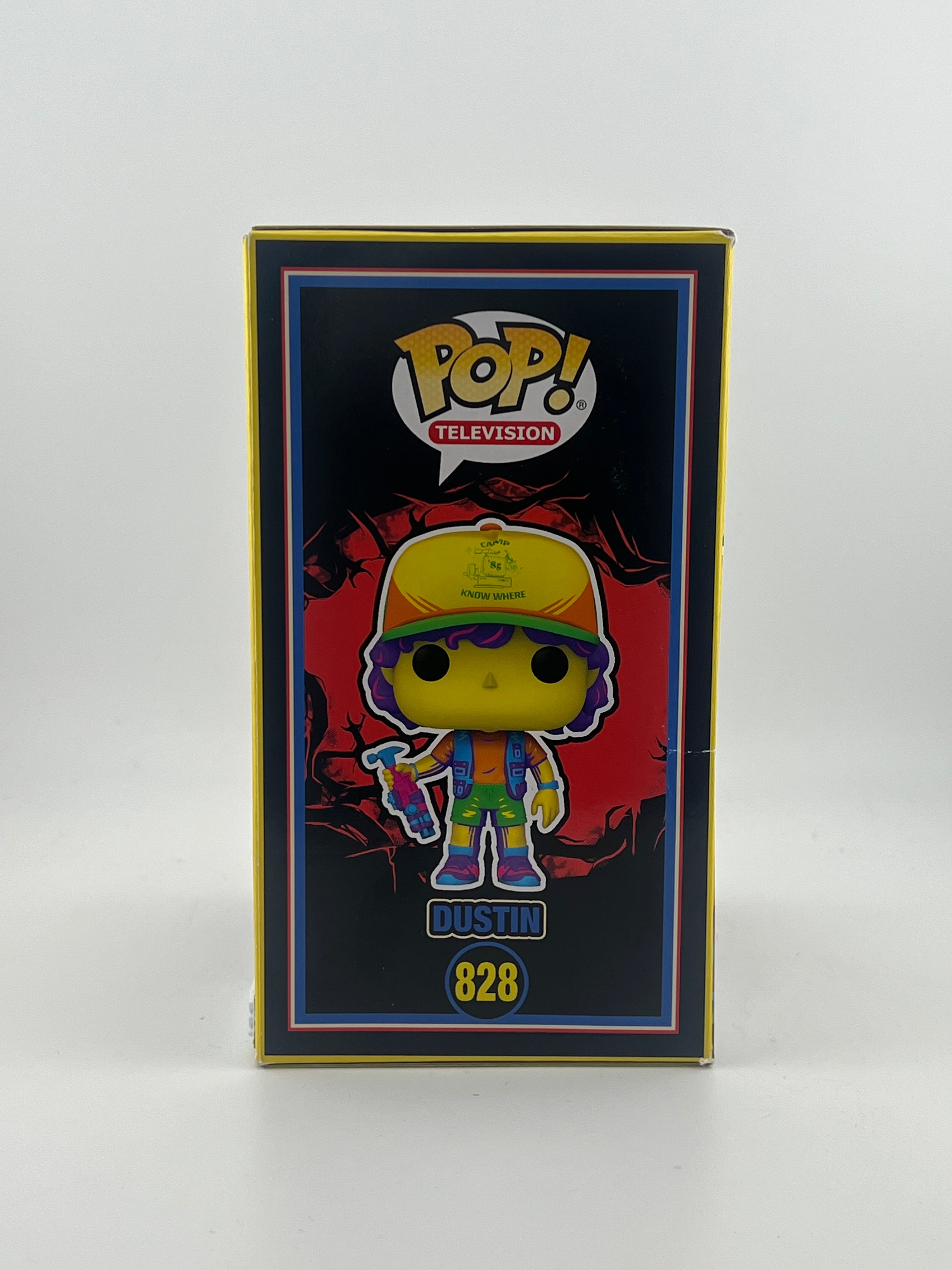 Funko Pop! DUSTIN 828 GEEK NATION EXCLUSIVE -STRANGER THINGS