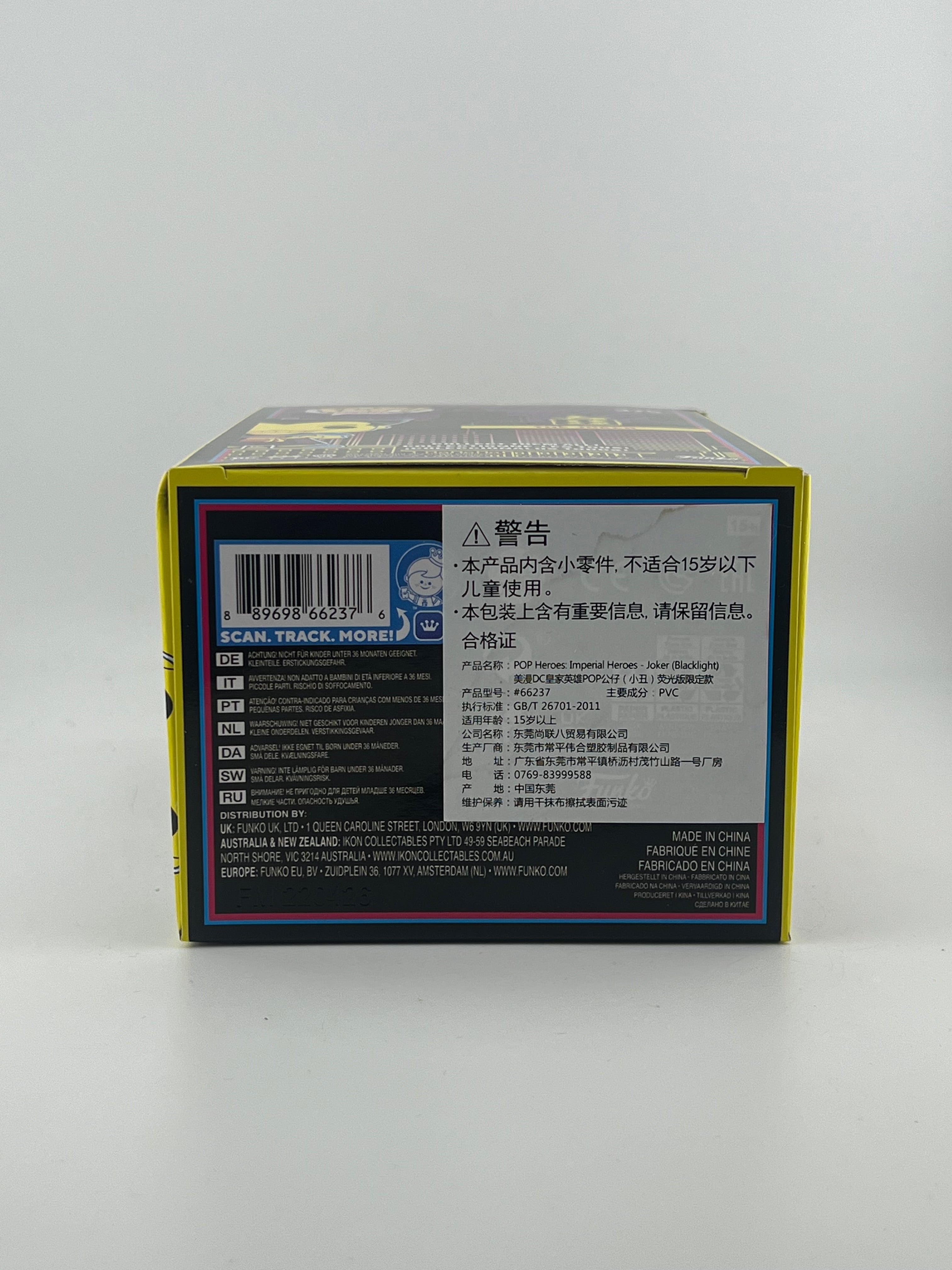 Funko Pop - THE JOKER BLACKLIGHT 375 2023 SDCC