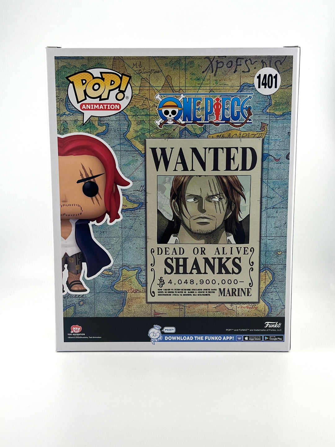 Funko Pop! Shanks Wanted Poster 1401 C2E2