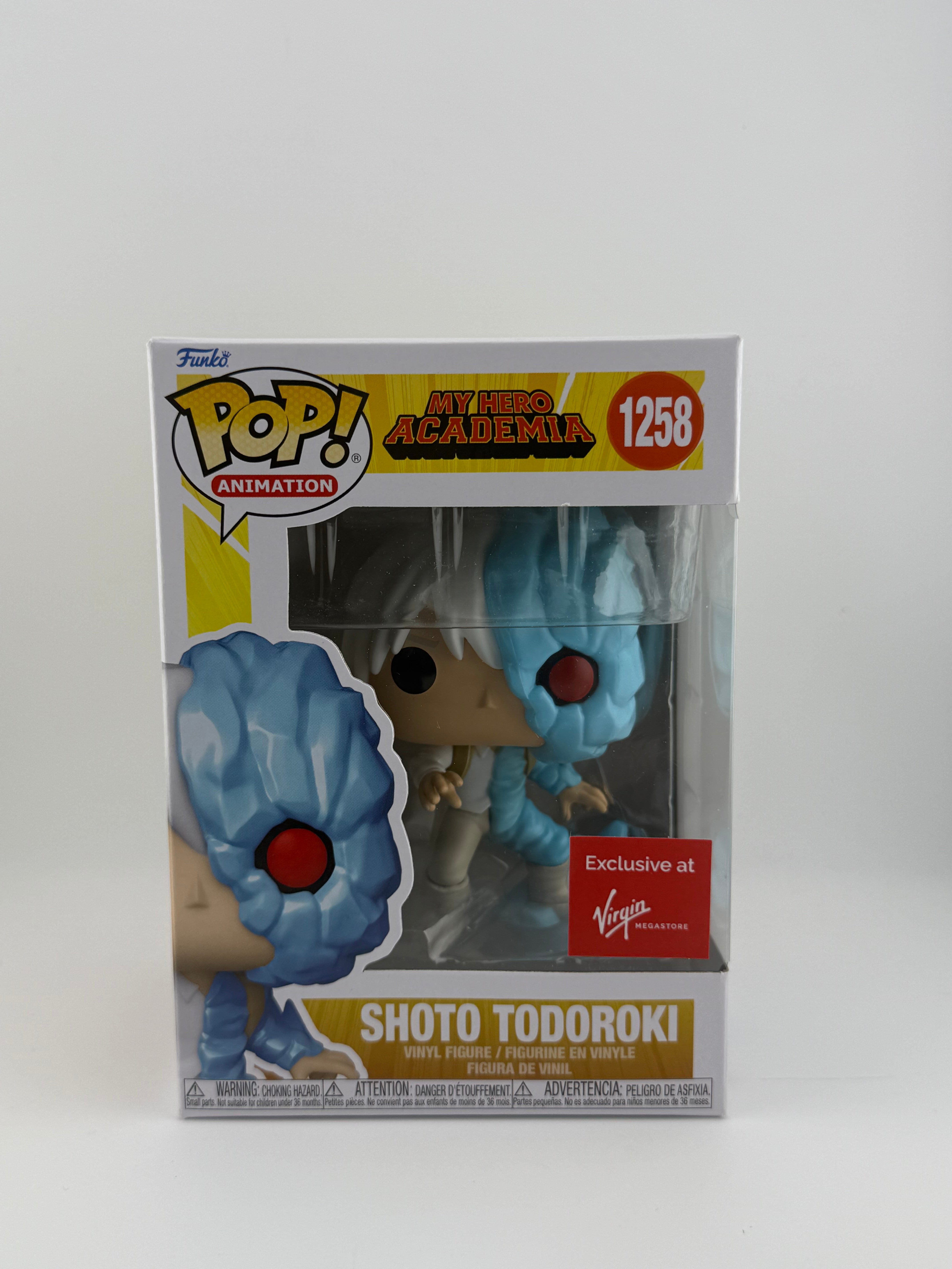 Funko POP! SHOTO TODOROKI 1258 VIRGIN MEGASTORE EXCLUSIVE