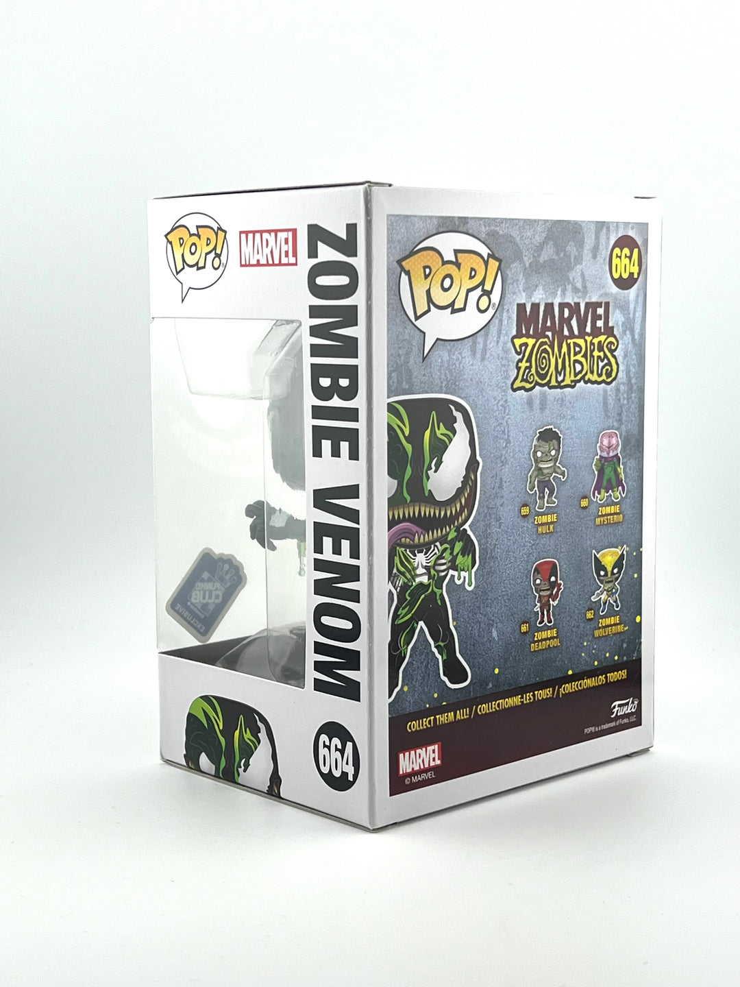 Funko pop! Marvel: Zombie Venom 664 - (Funko Club GameStop Exclusive)