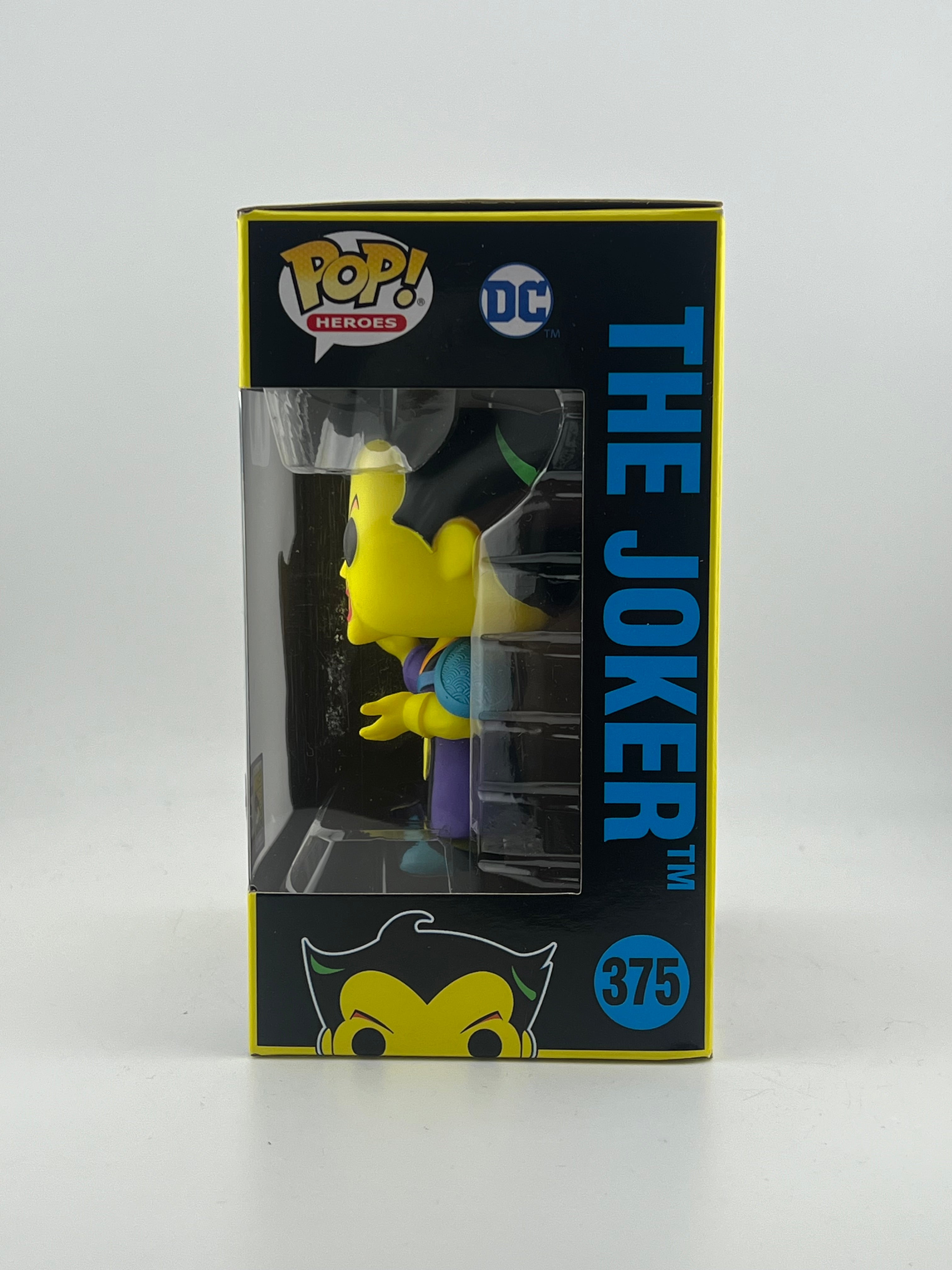Funko Pop - THE JOKER BLACKLIGHT 375 2023 SDCC