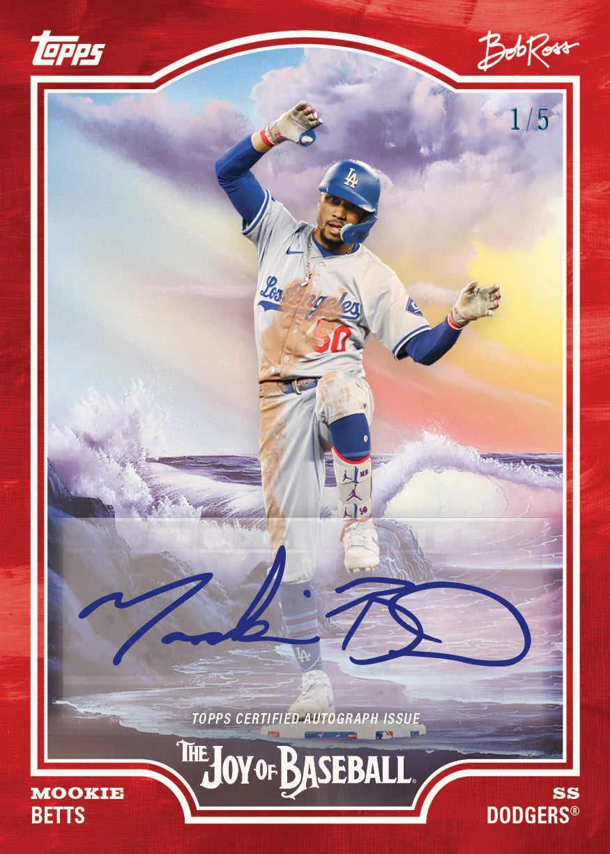 2025 Topps x Bob Ross: The Joy of Baseball - Collectors Box
