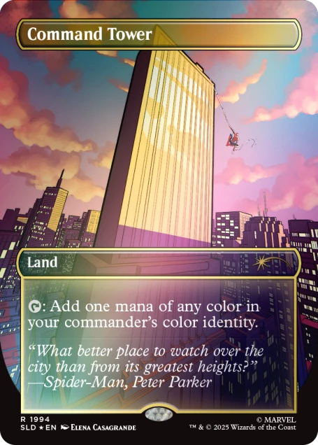 SECRET LAIR X MARVEL'S SPIDER-MAN: HEROIC DEEDS FOIL EDITION